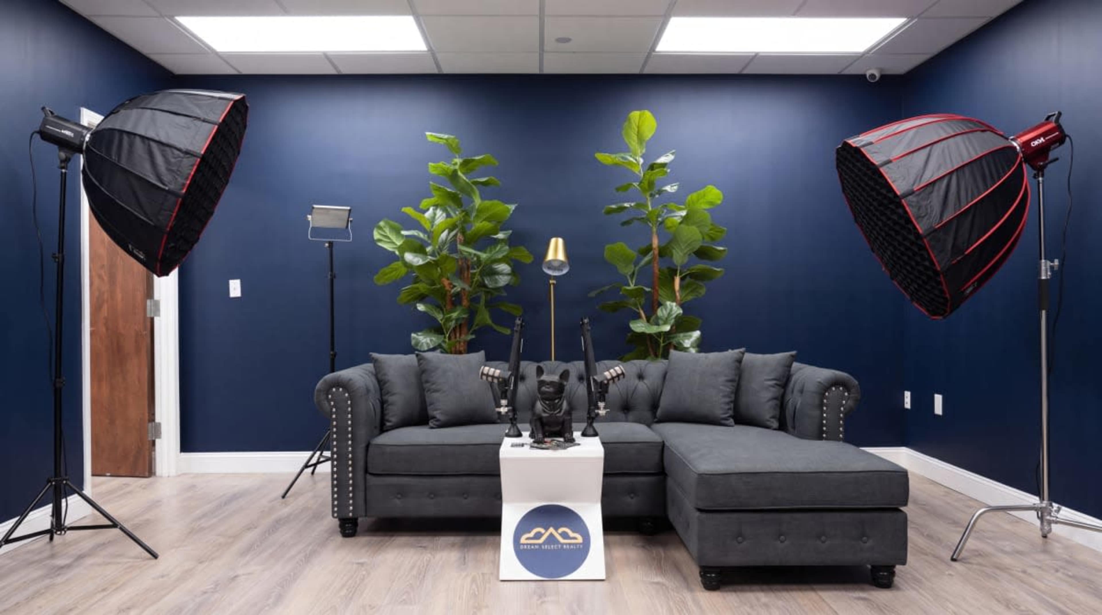 Spacious Bohemia Podcast Studio with Pro Audio & Lighting Image in Islip, Bohemia, NY