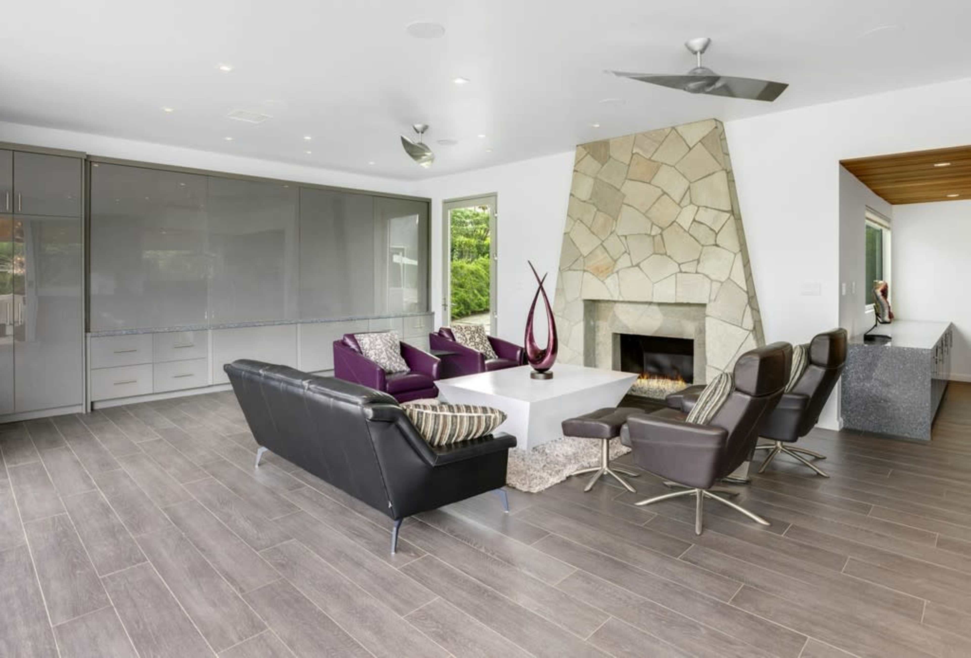 Designed by John Porter Clark and Albert Frey. Paparazzi-proof mini-estate with pool Image in Tahquitz River Estates, Palm Springs, CA