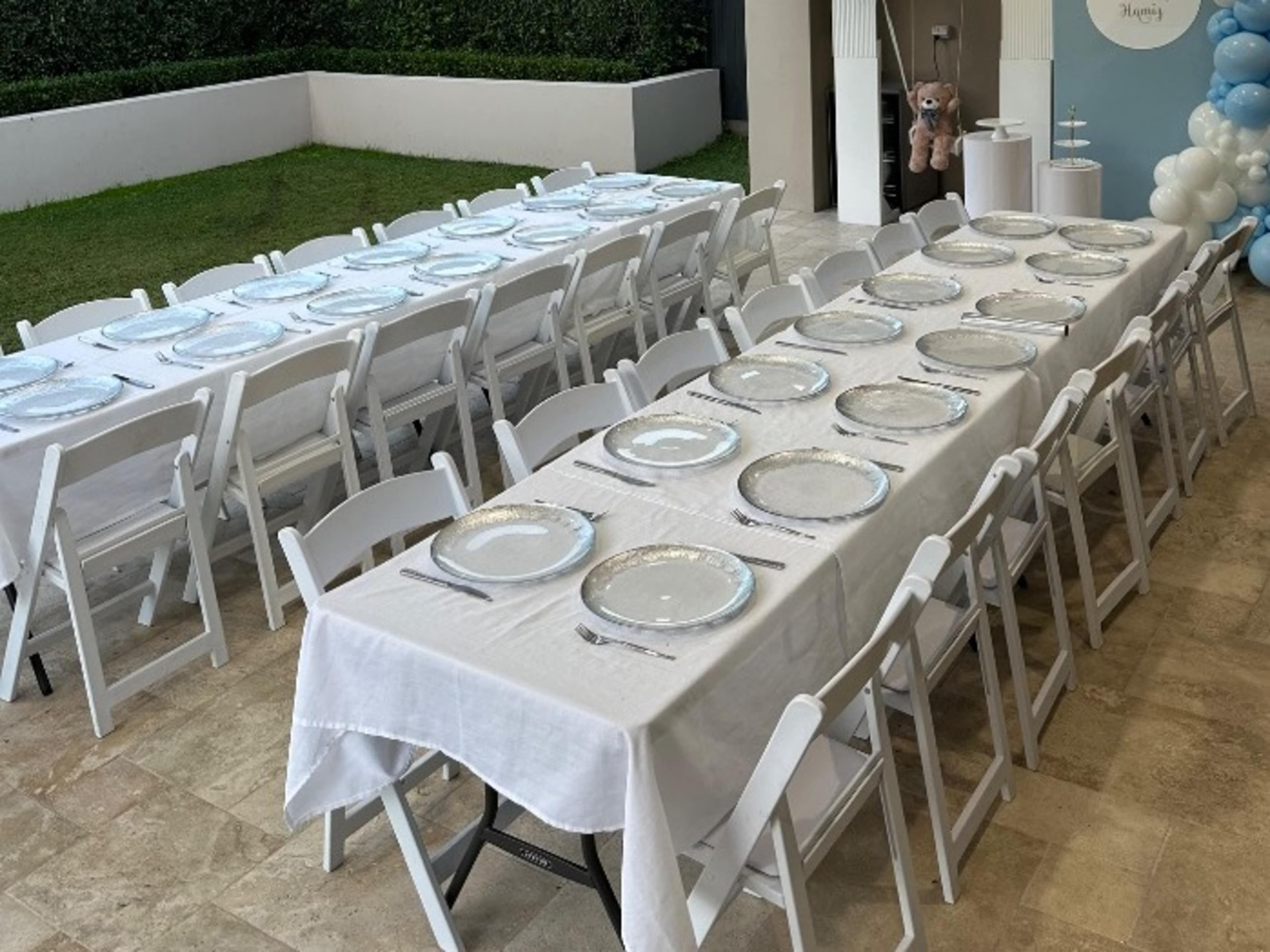 50 guests seated arrangement package 