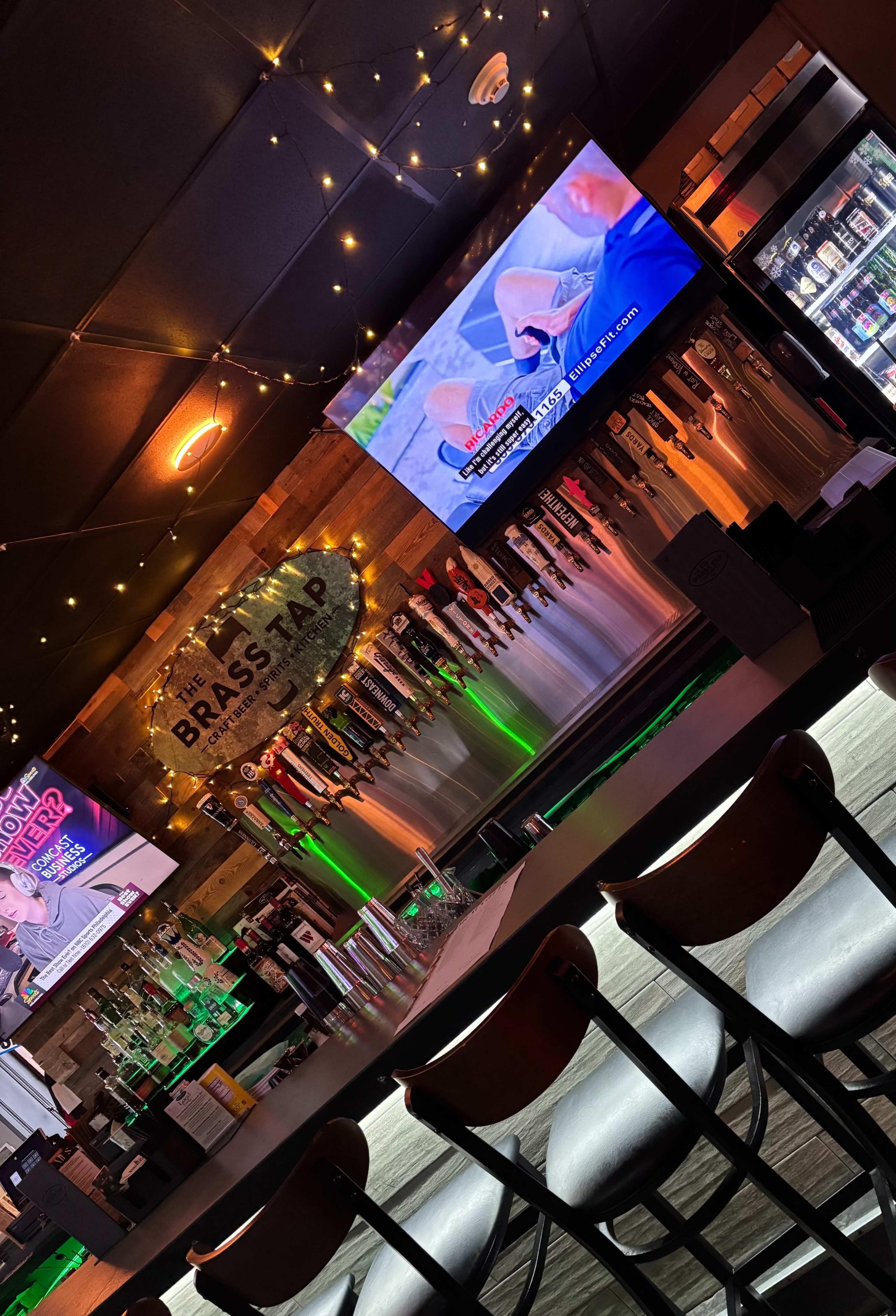 Cozy bar area with 10 flat screen TVs and surround sound speakers Image in Roxborough-Manayunk, PHILADELPHIA, PA