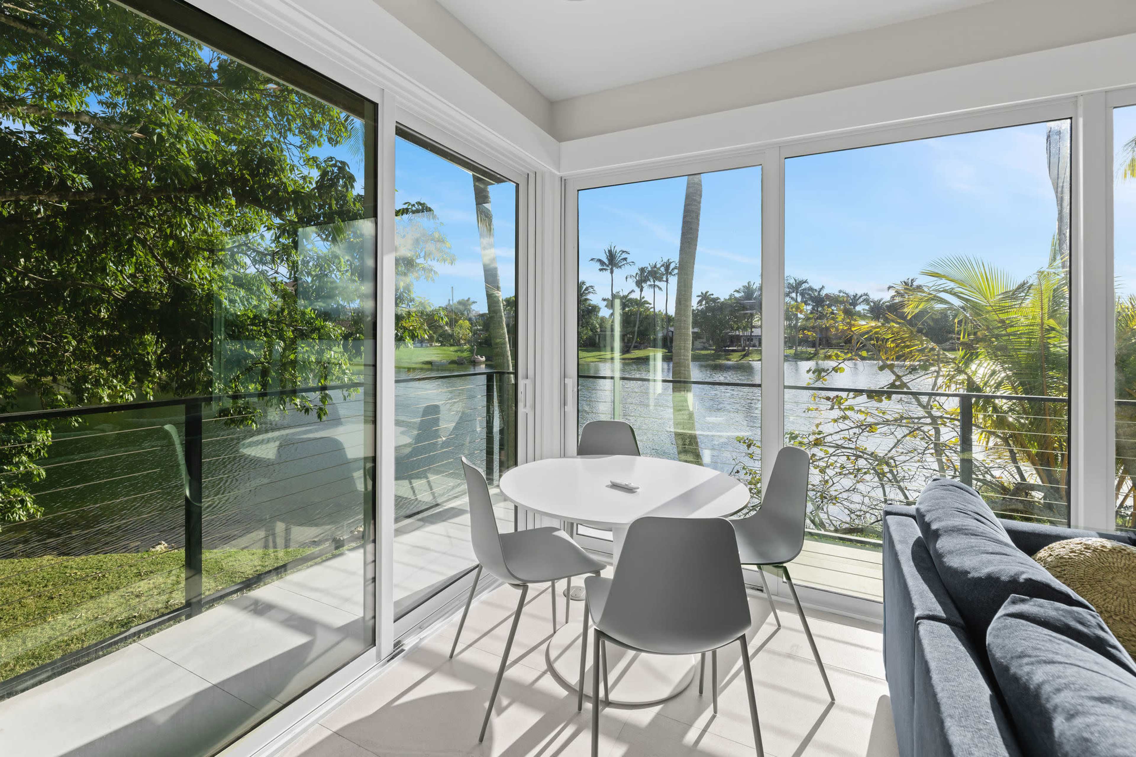 Lakefront Suburban Residence With Open, Sweeping Nature Views And Comfortable Facilities For Crews. Image in , Miami, FL