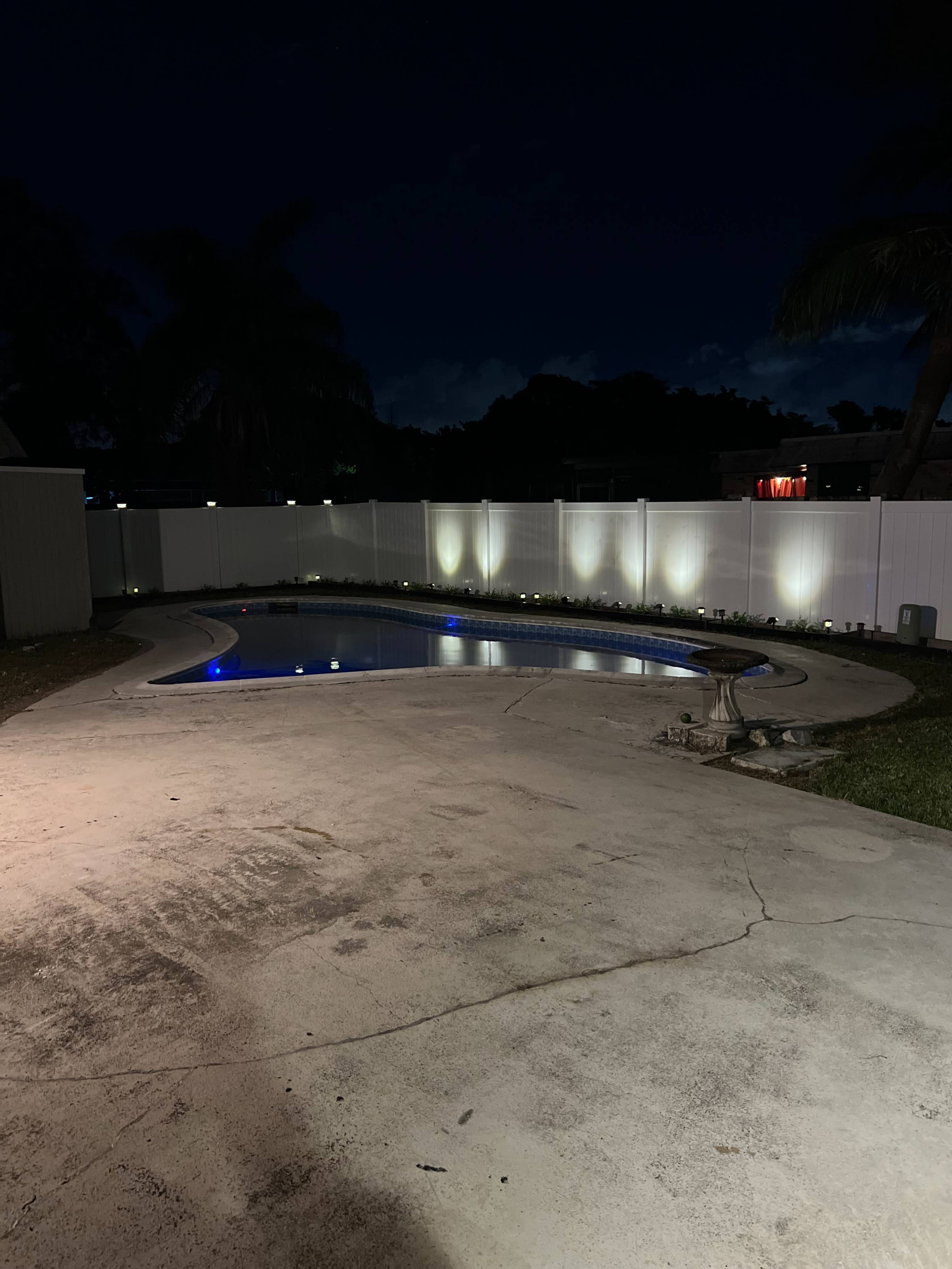 Hidden Oasis Backyard Poolside Image in Tamarac, Tamarac, FL