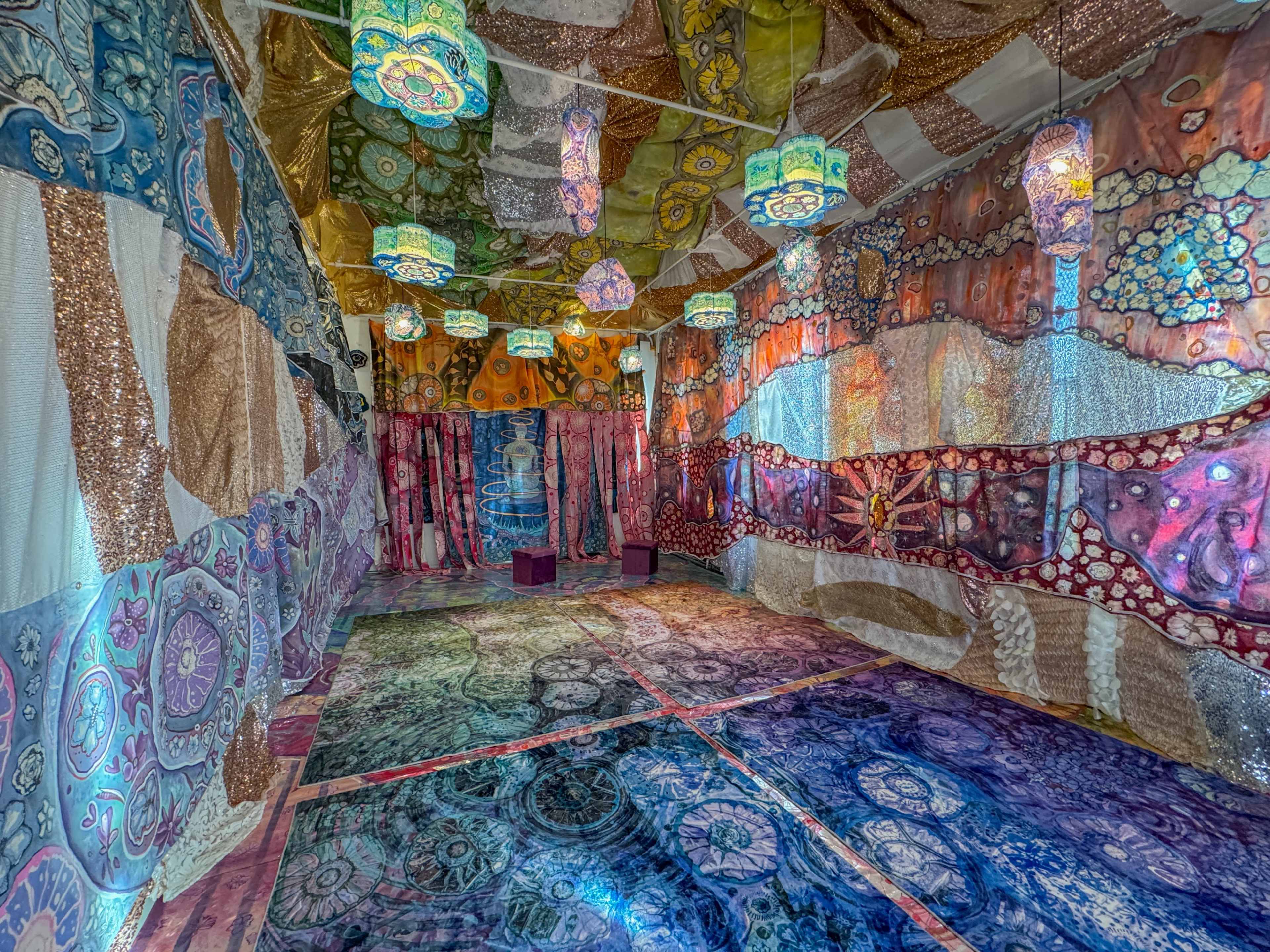 Psychedelic Immersive Colorful Art Studio with Natural Light Image in Ridgewood, Ridgewood, NY