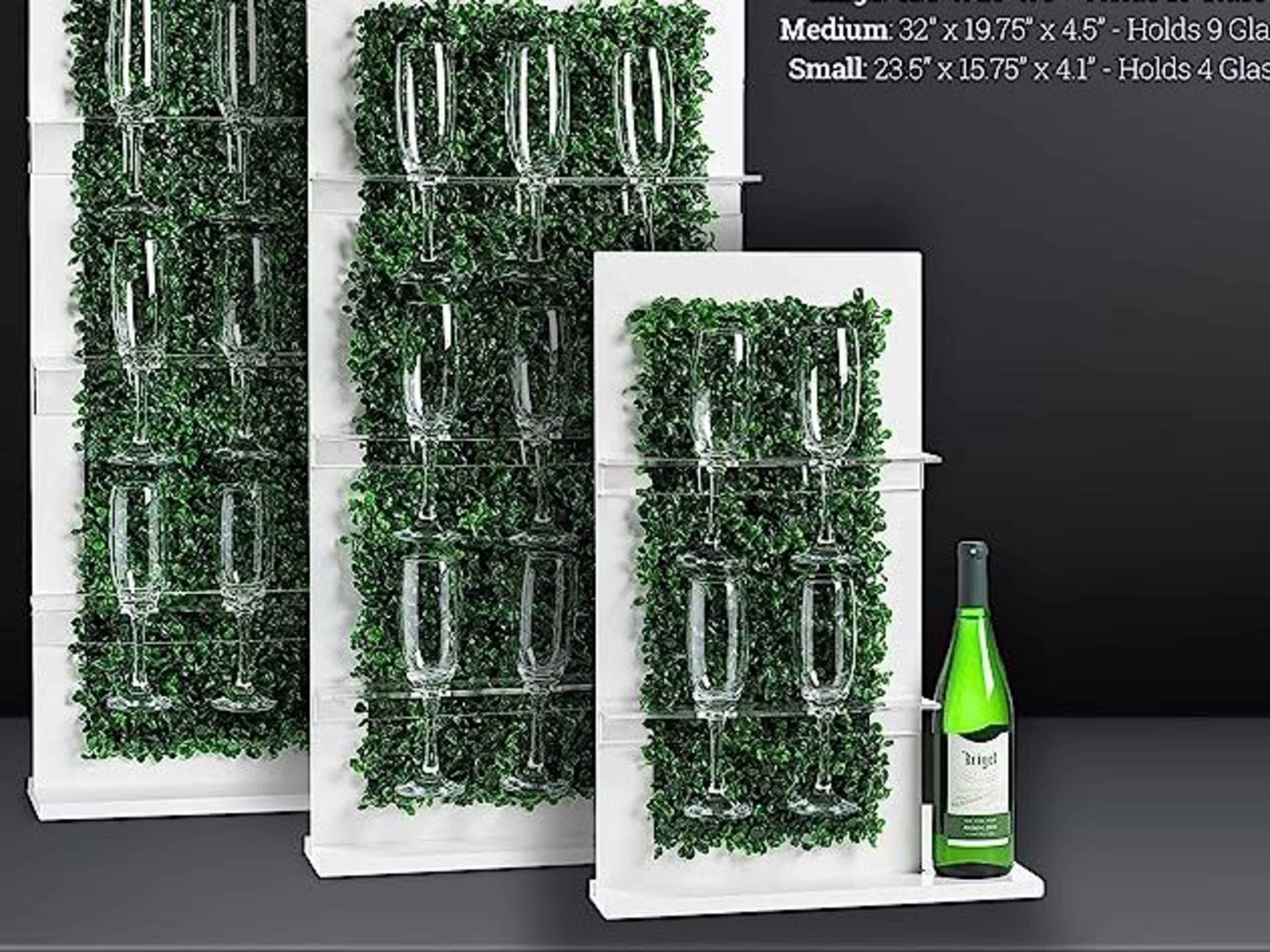 Champagne wall