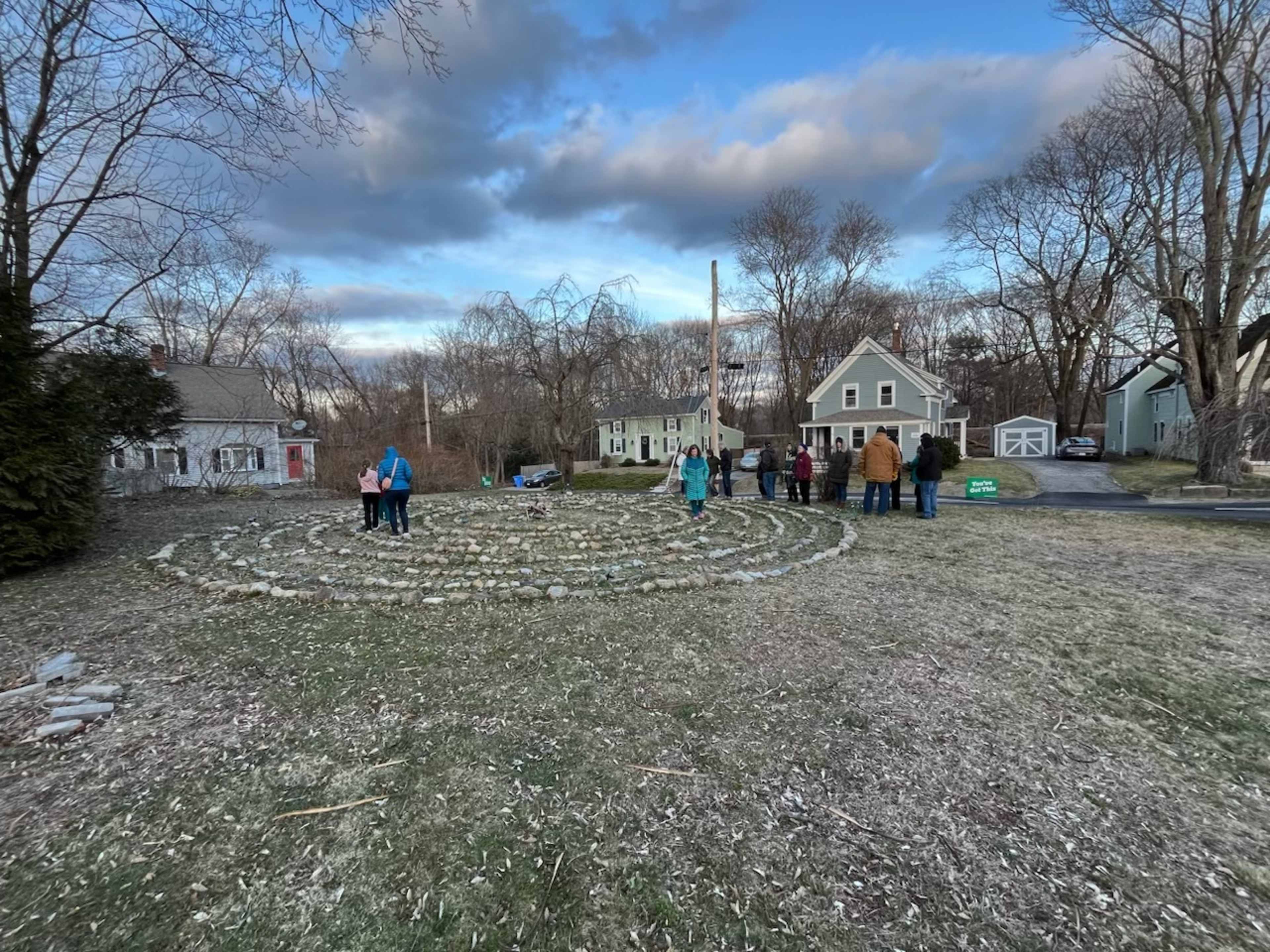Rita’s Labyrinth Image in Mudville, Holliston, MA