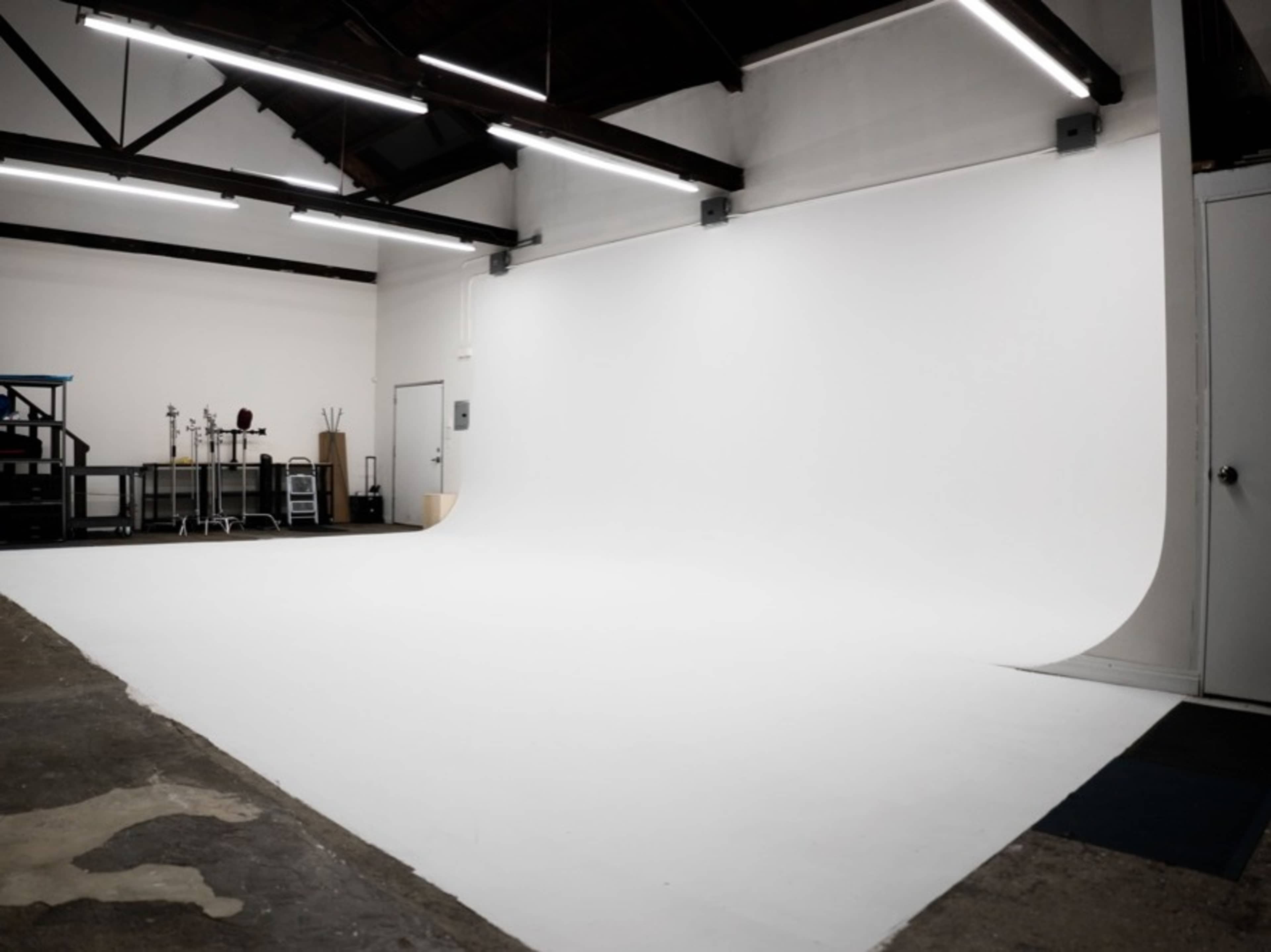 Vehicle or Motorcycle on Cyclorama Wall