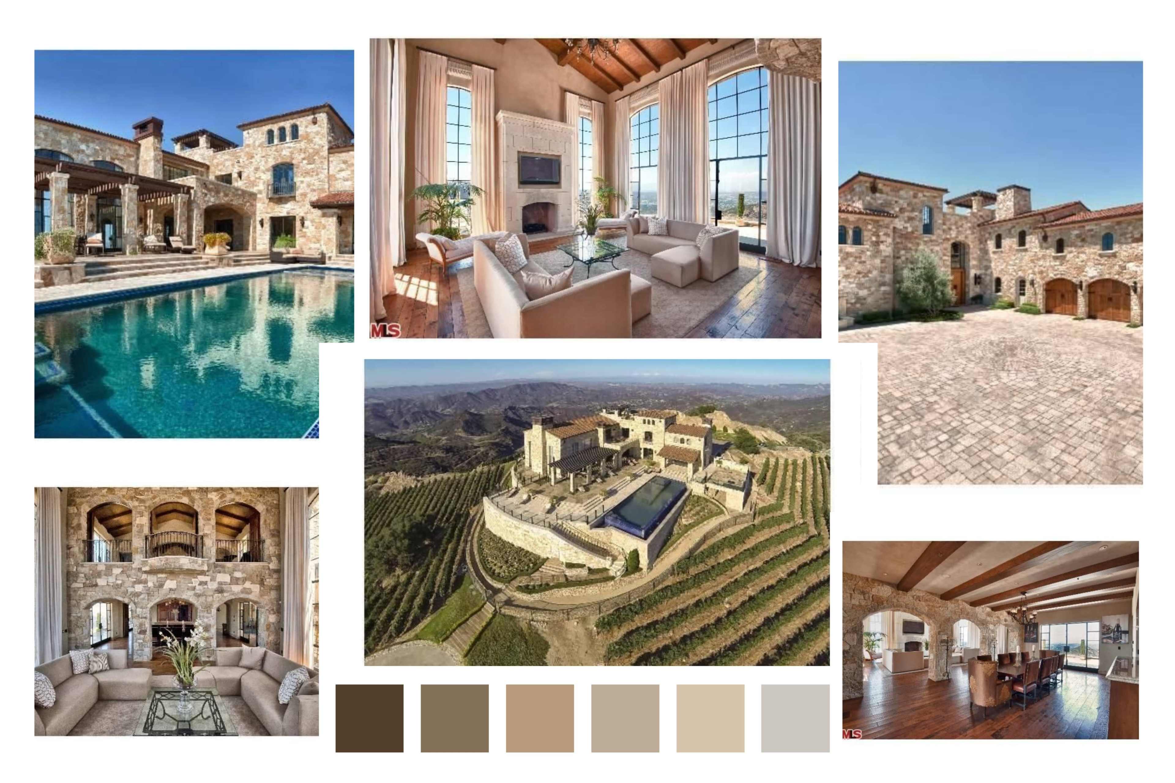 TUSCAN FORTRESS ESTATE IN THE VINES Image in , Malibu, CA