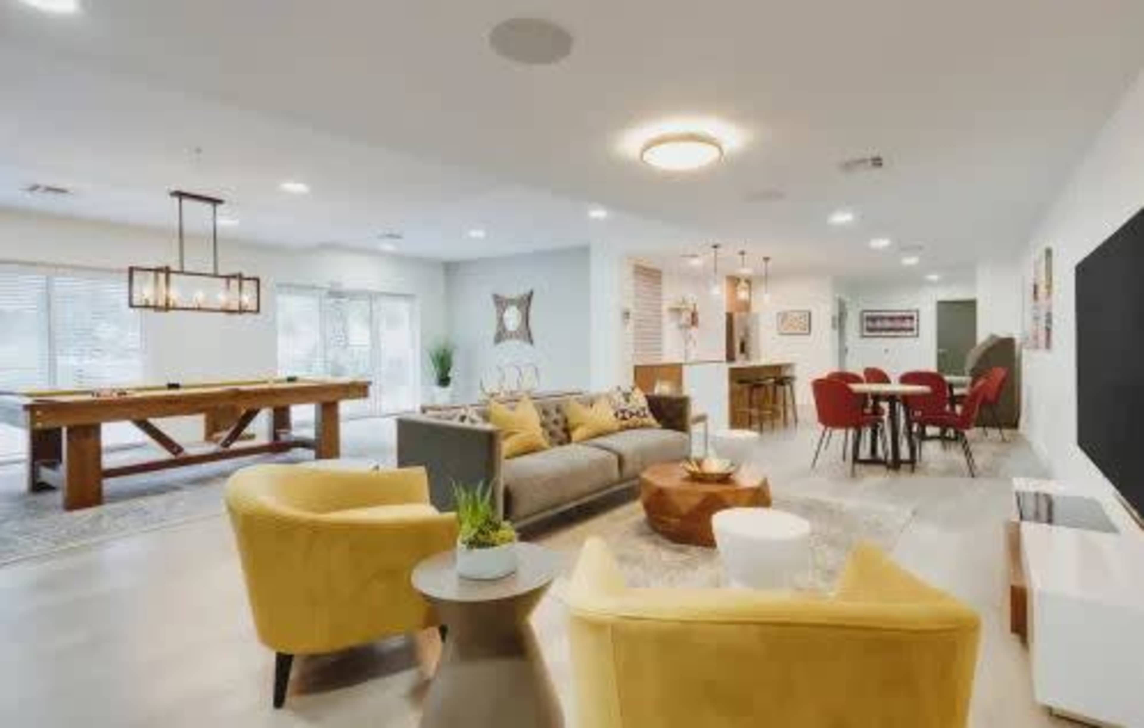 Contemporary Club Room in Tampa Image in Northwest Tampa, Tampa, FL