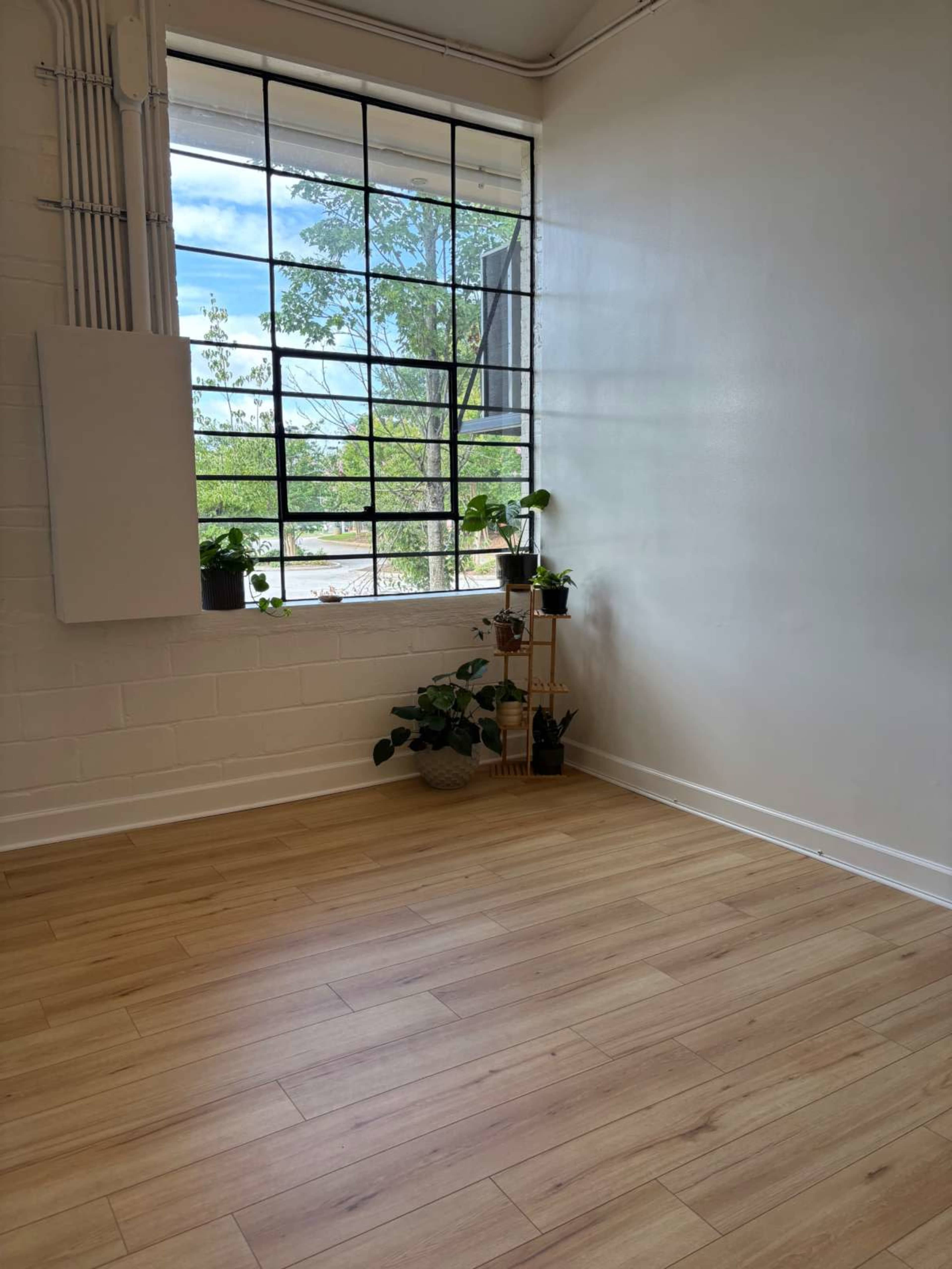 Light Filled, Spacious Yoga Studio Image in College Park, East Point, GA