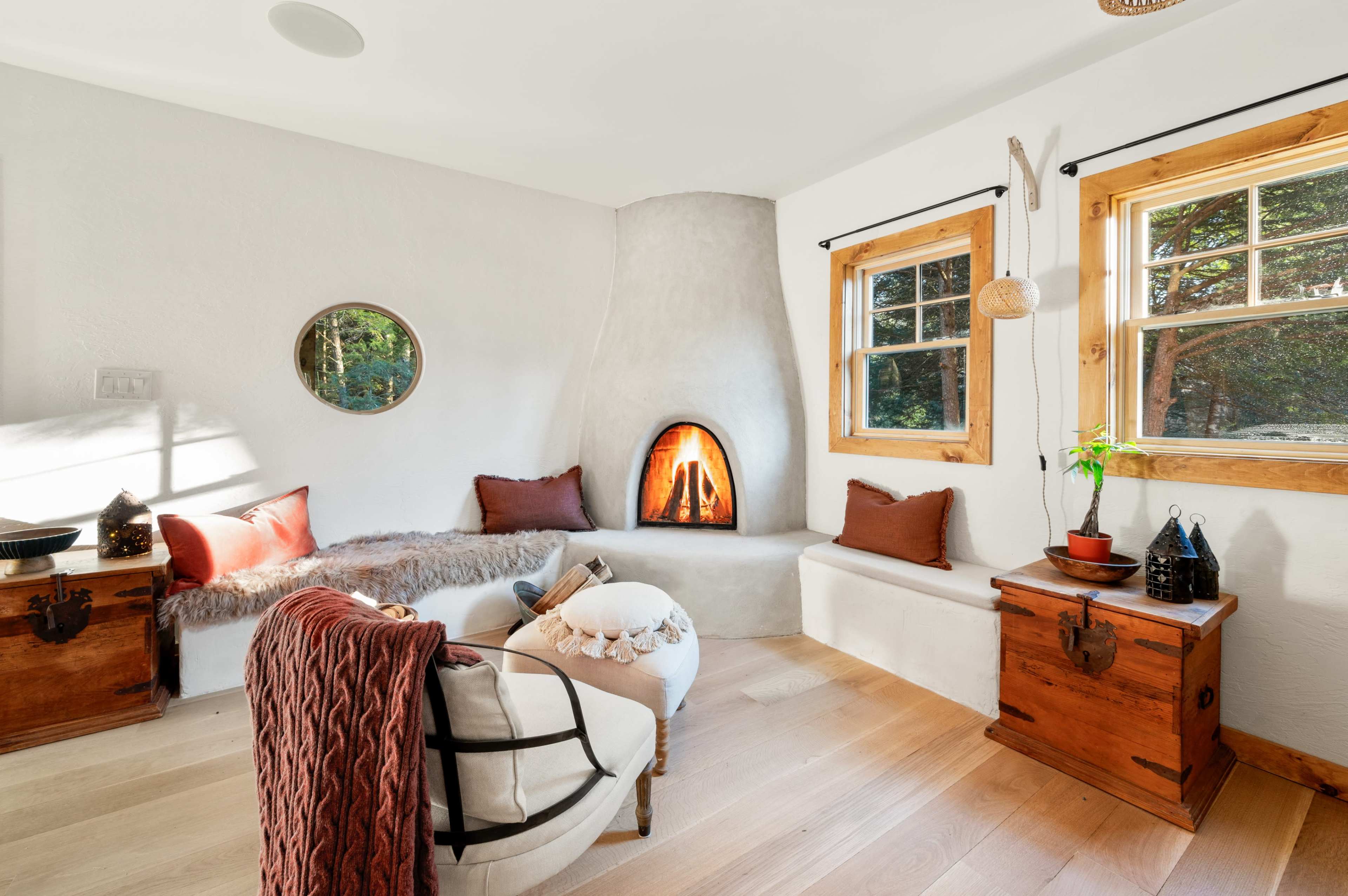 Rustic Scandinavian with Creek Image in Jewett, East Jewett, NY