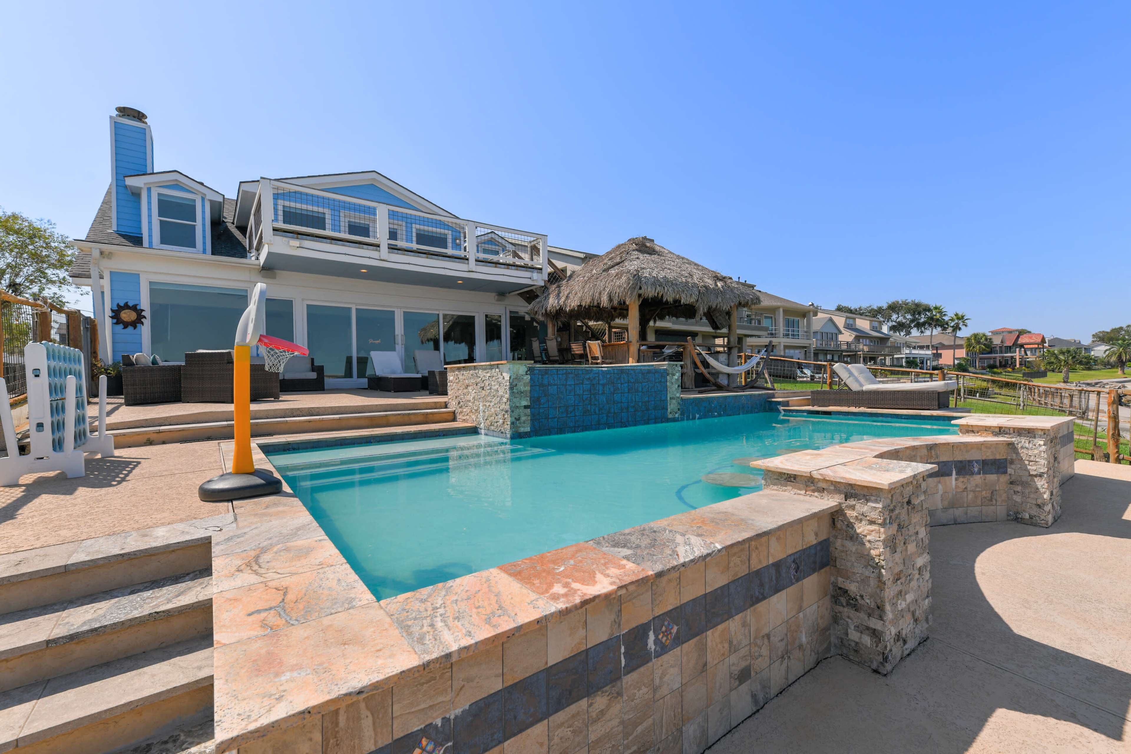 Bayfront Luxury House with Pool Image in Kemah, Kemah, TX