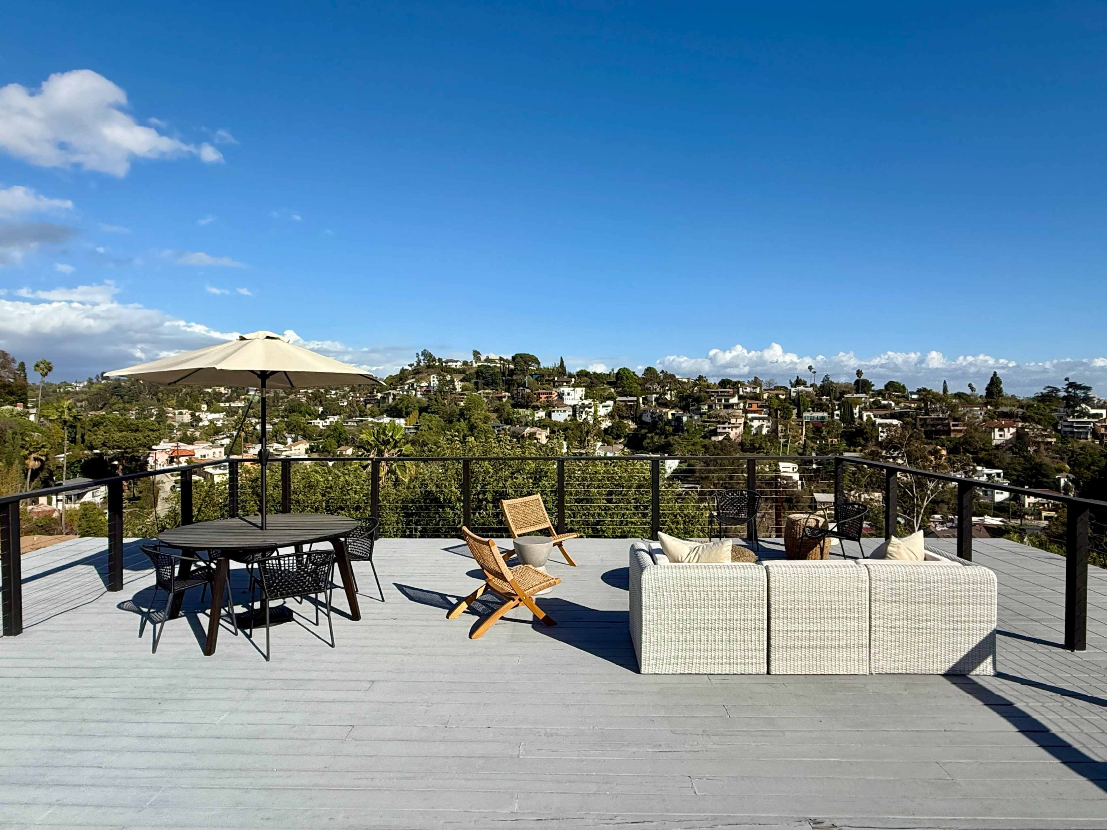 Huge Silver Lake Rooftop Deck with 180-degree views for Productions, Podcasts, and More Image in Silver Lake, Los Angeles, CA