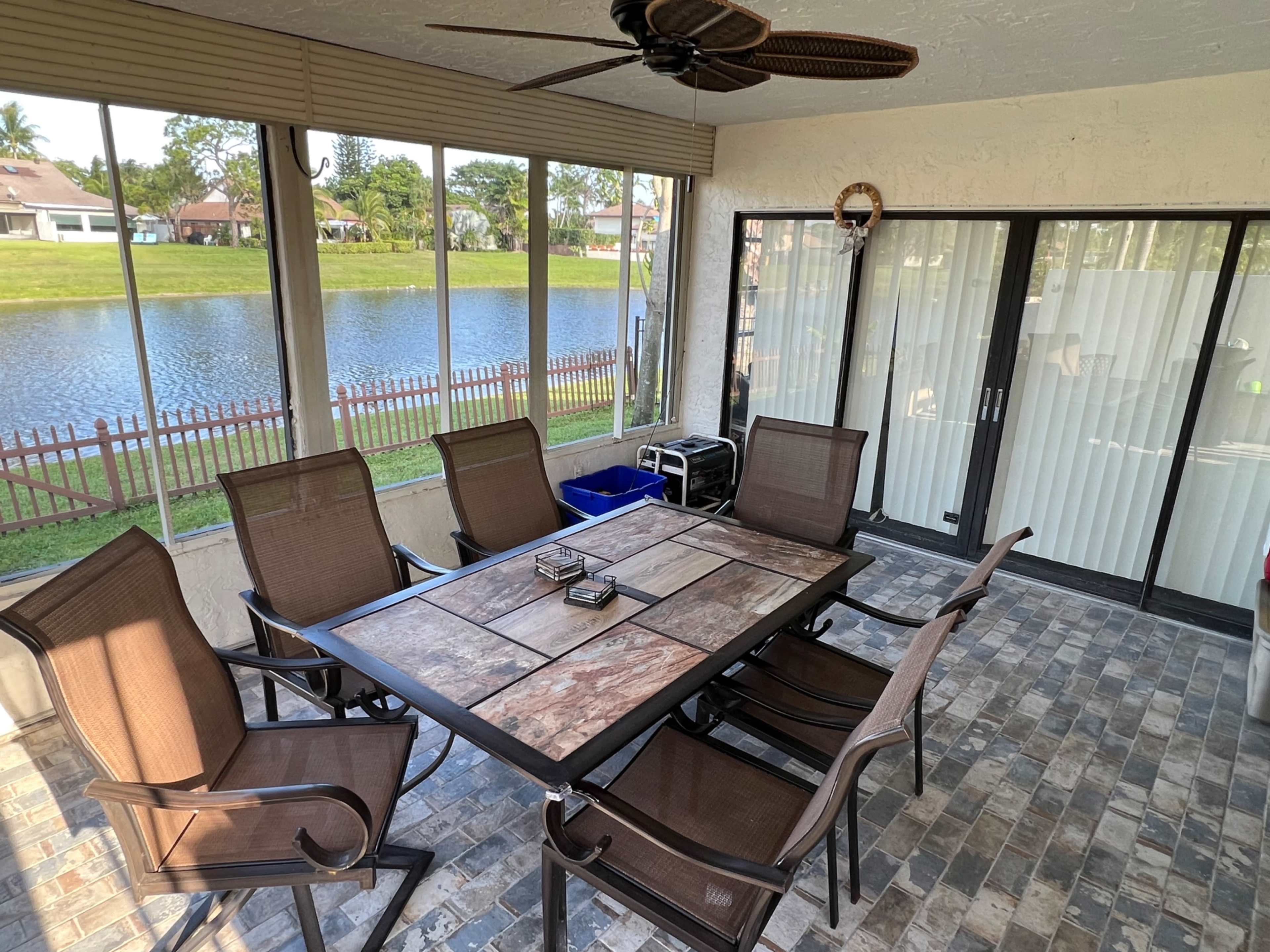 Tropical Lake Villa with Beautiful Water View Image in Delray Beach, Delray Beach, FL