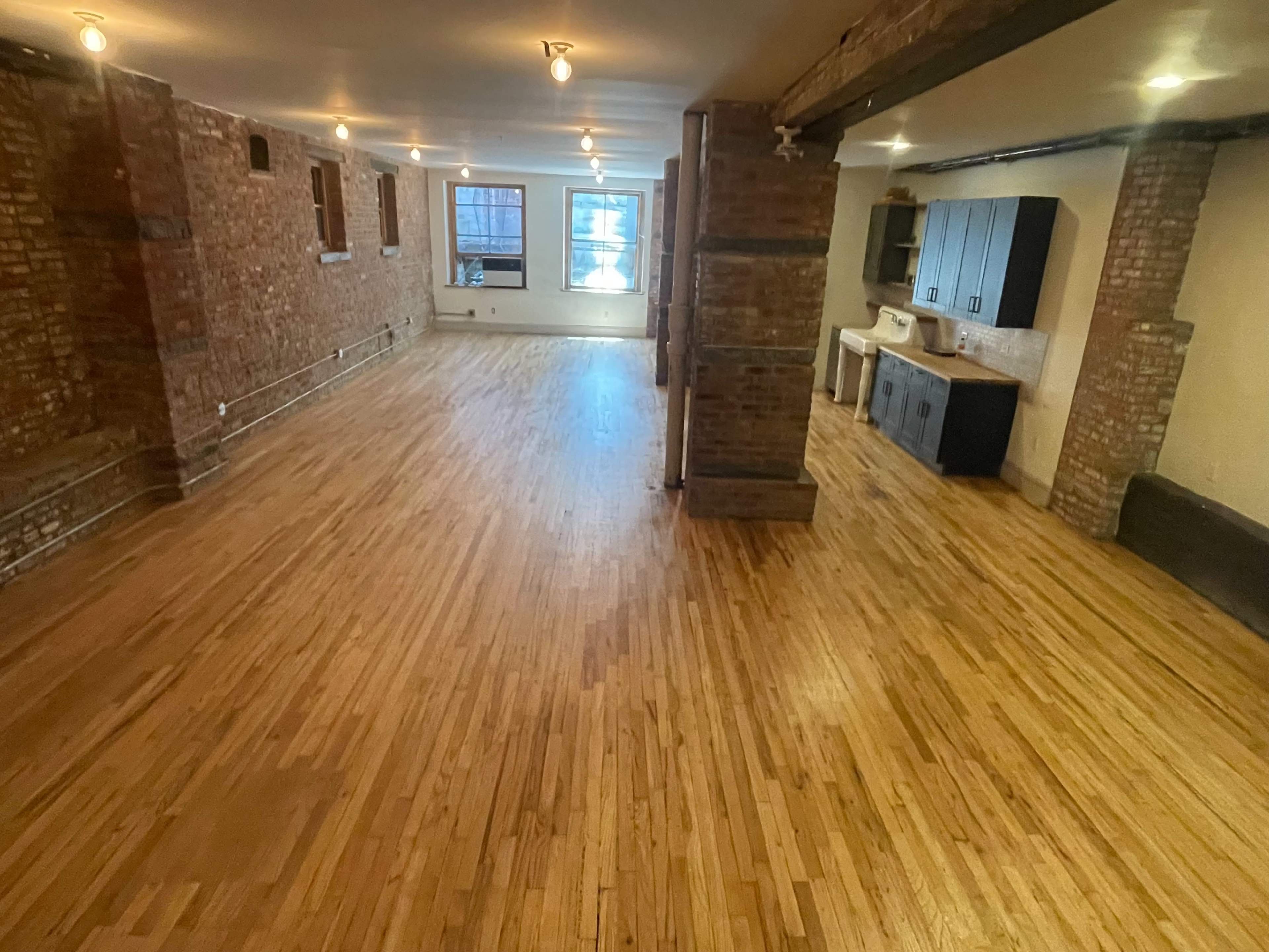 Historic LES Brick loft space w/ Terrace across from F train and the park 1800 sq ft Image in Two Bridges, NEW YORK, NY