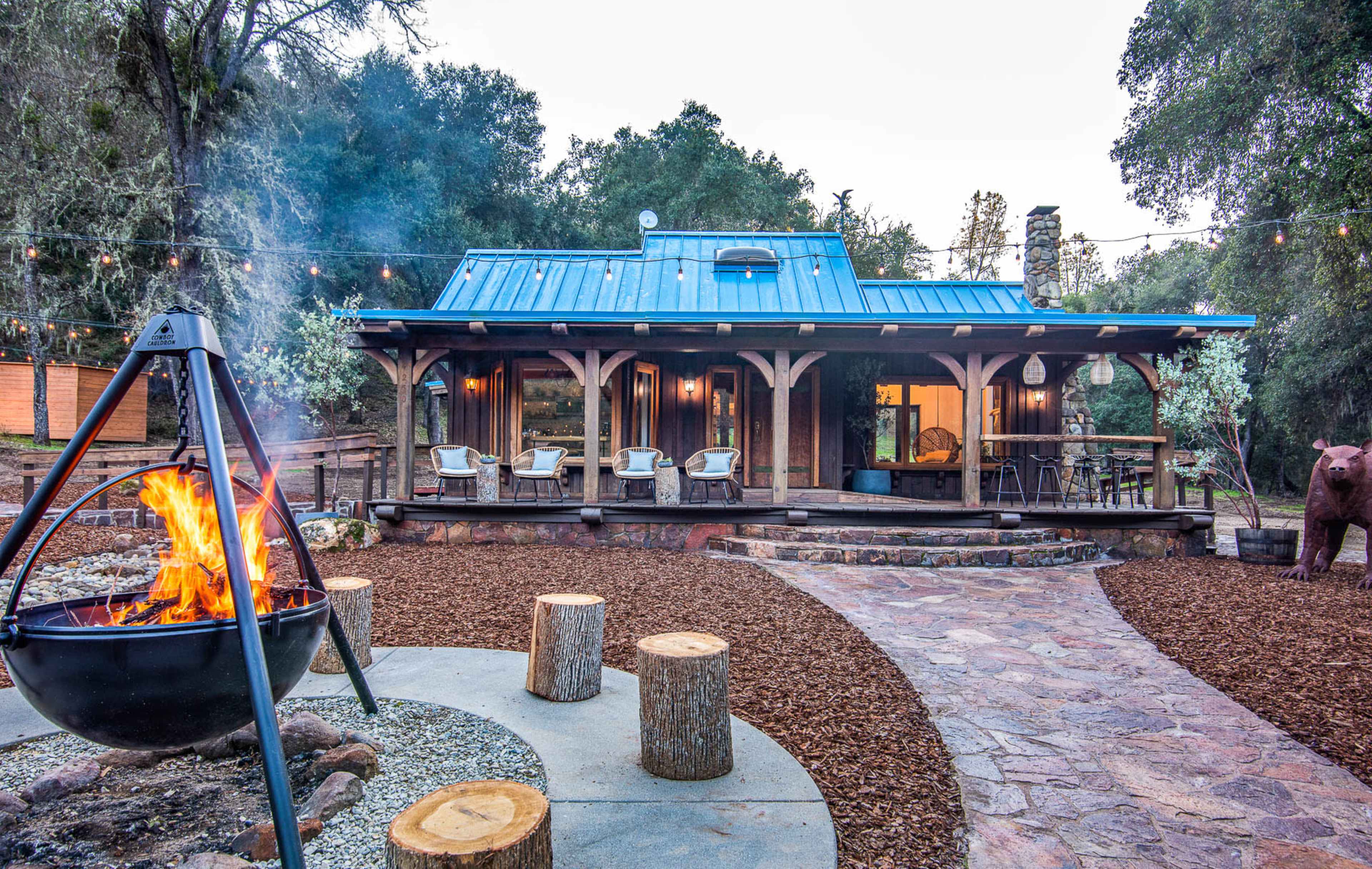 A Modern California Cabin on 160 acres of Private Hilltops and Views Image in , Santa Margarita, CA