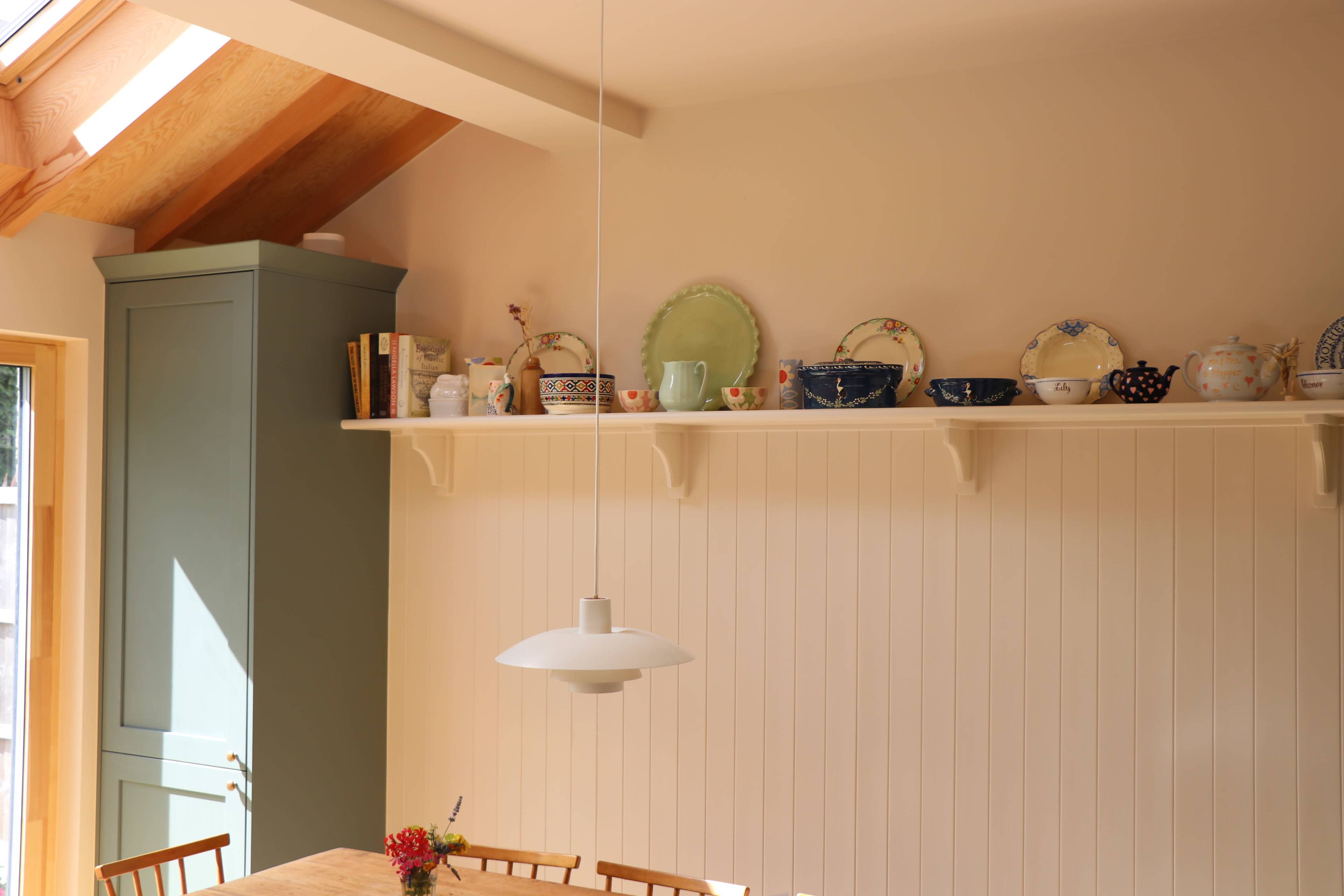 Warm, natural East London kitchen Image in Bushwood, London, ENG
