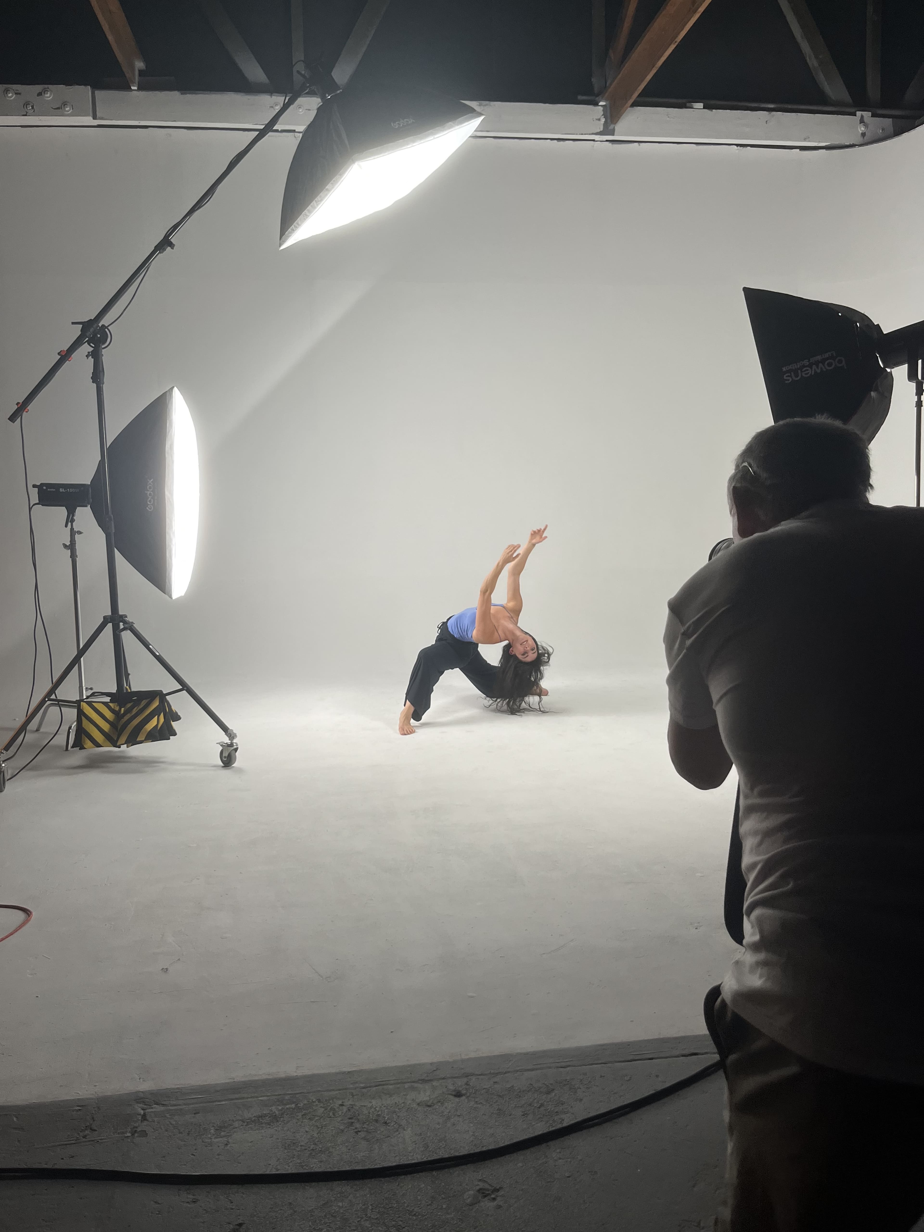 Dance photo shoot