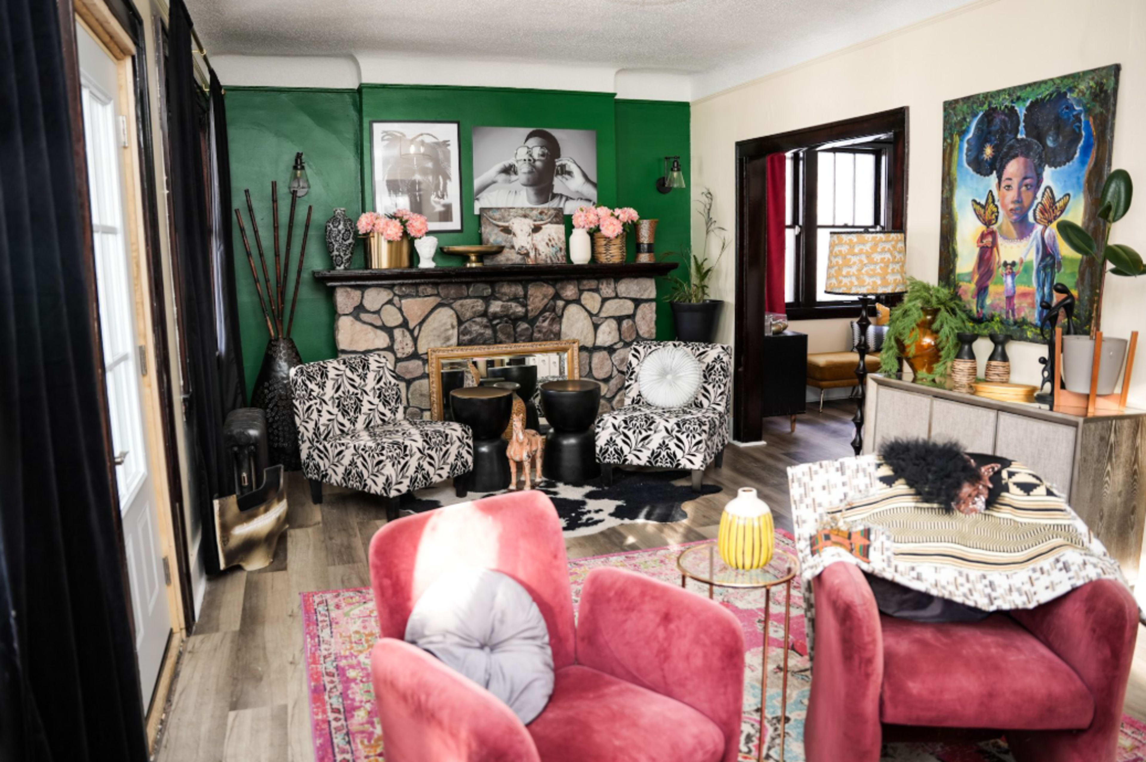 Afro-Boho Chic Retreat in Detroit | Perfect for Events & Content Creation Image in Five Points, DETROIT, MI