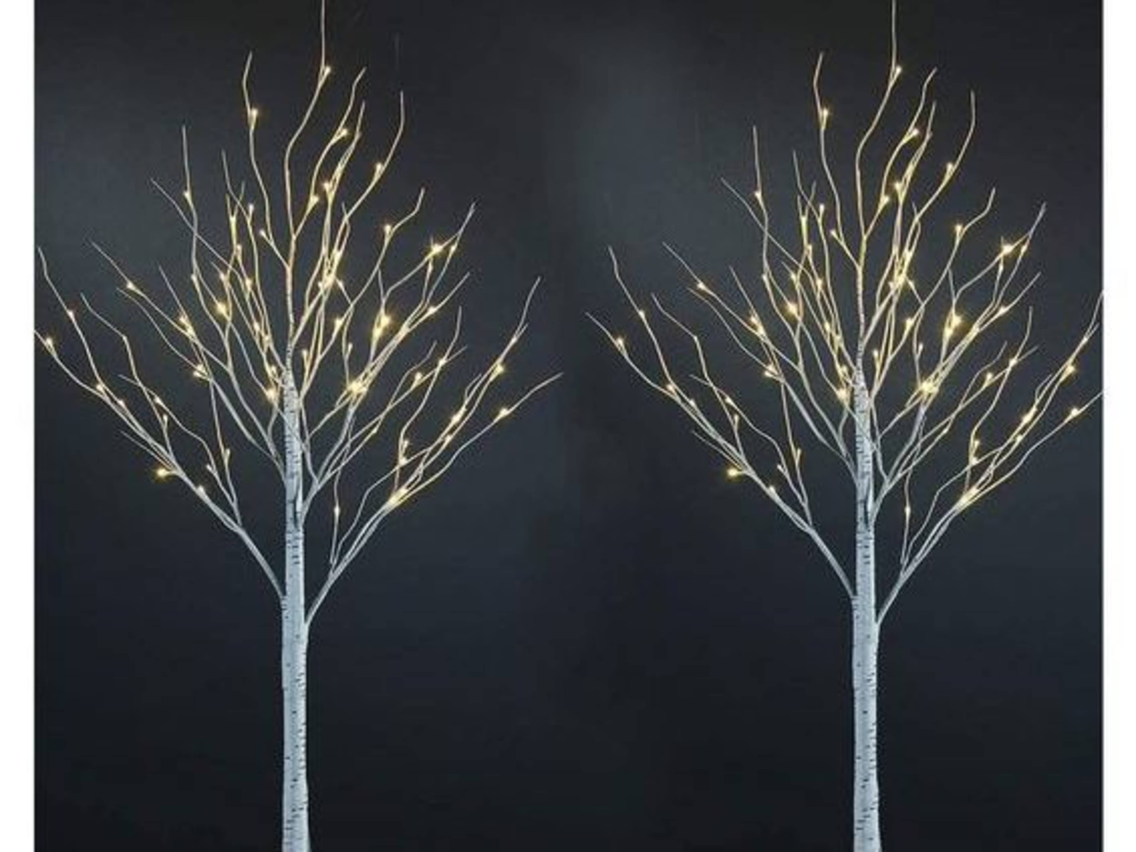 5 ft. Tall Pre Lit Birch Tree