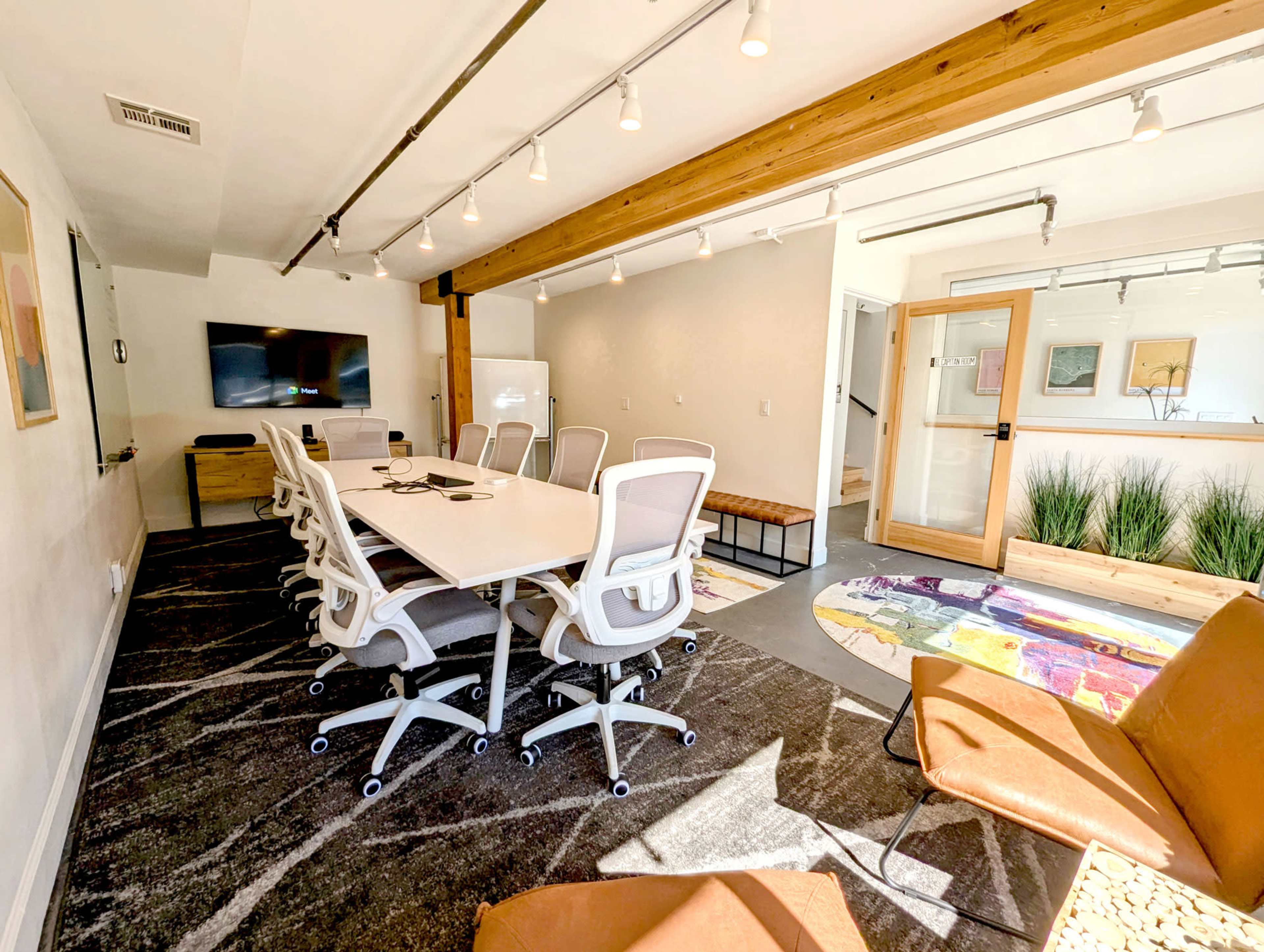 Goleta Meeting Room with windows and doors for fresh air and natural light Image in Goleta, Goleta, CA