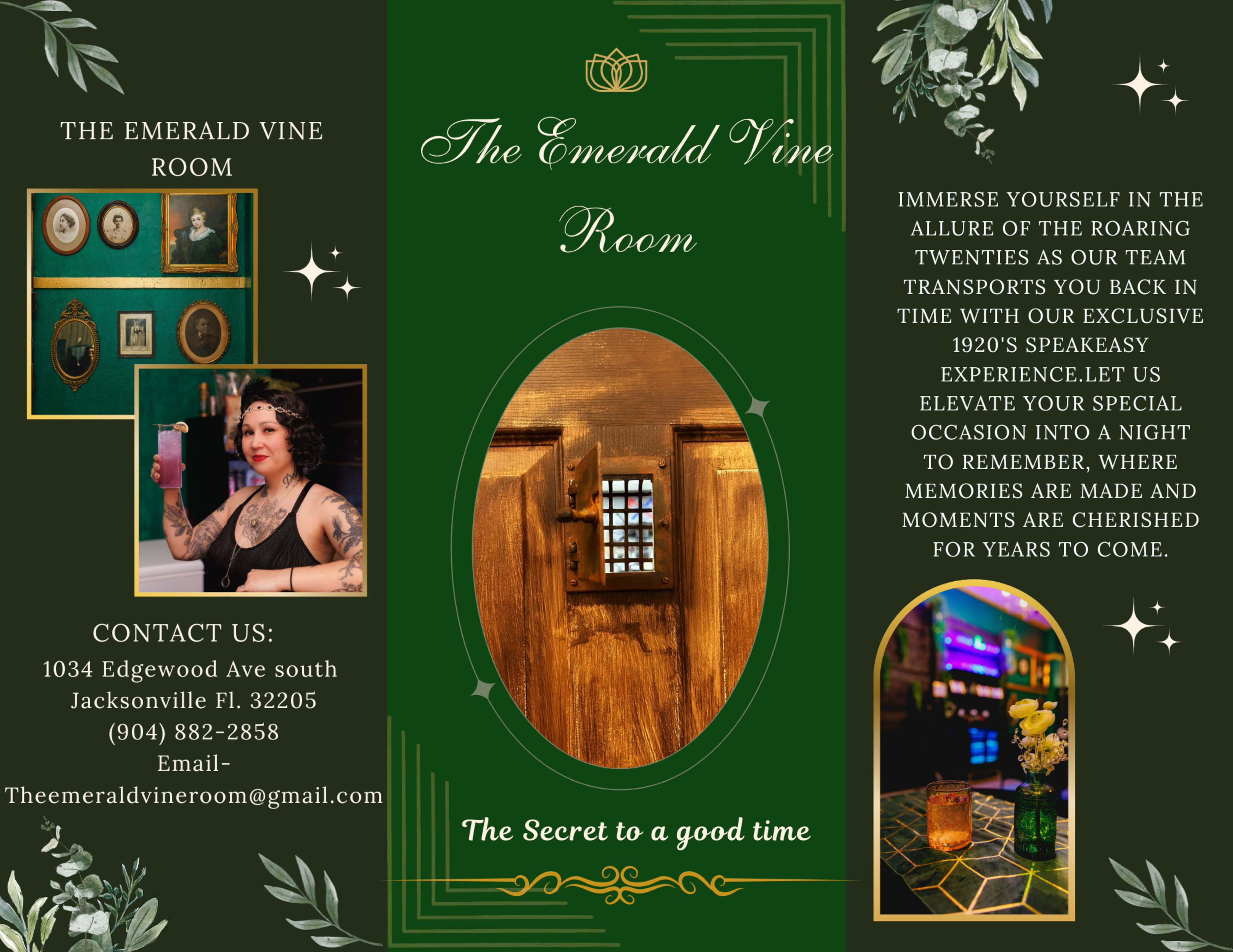 Urban, Speakeasy venue, art deco Image in Murray Hill, Jacksonville, FL