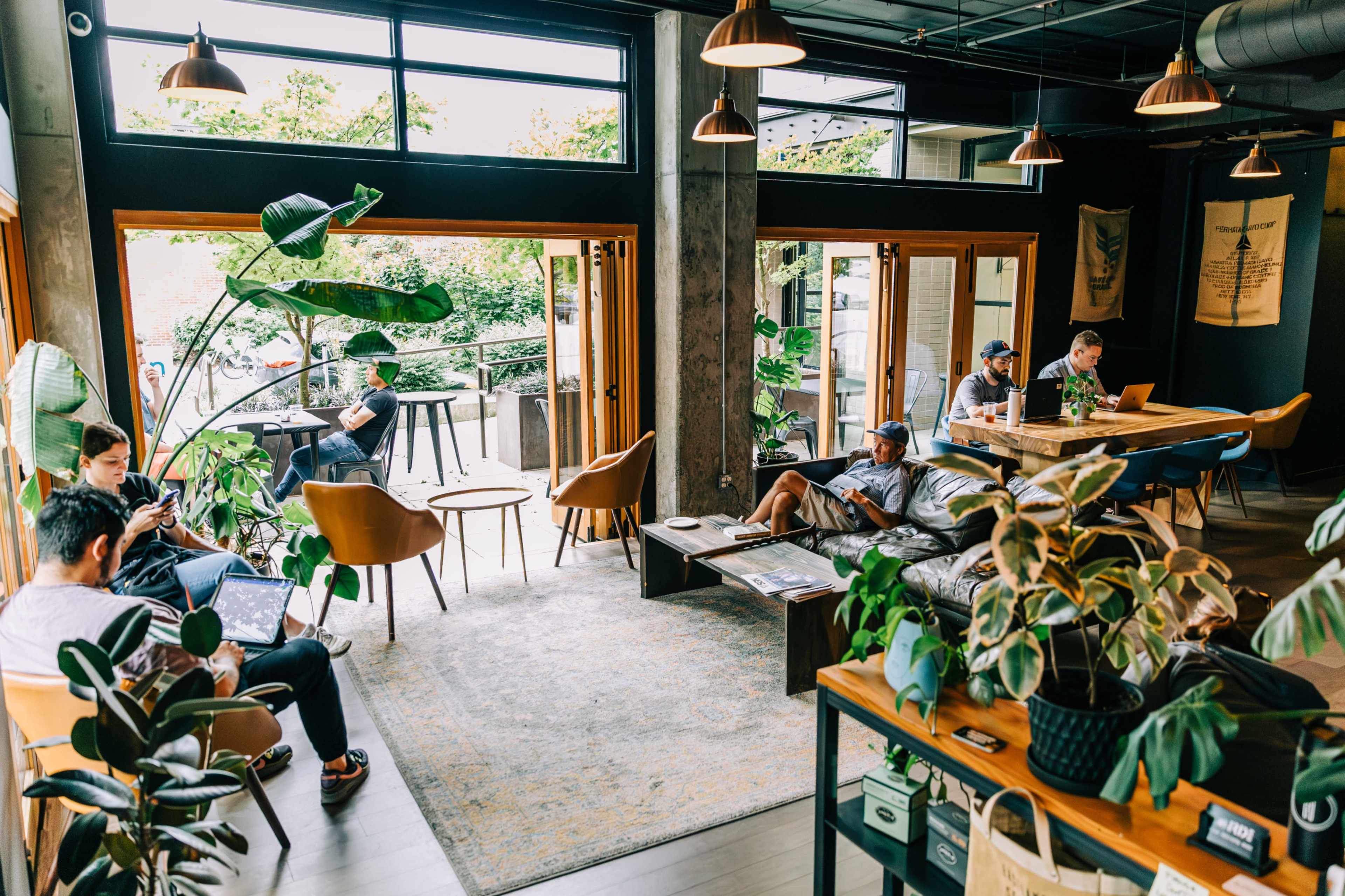 Cozy Urban Cafe Image in Eastlake, Seattle, WA