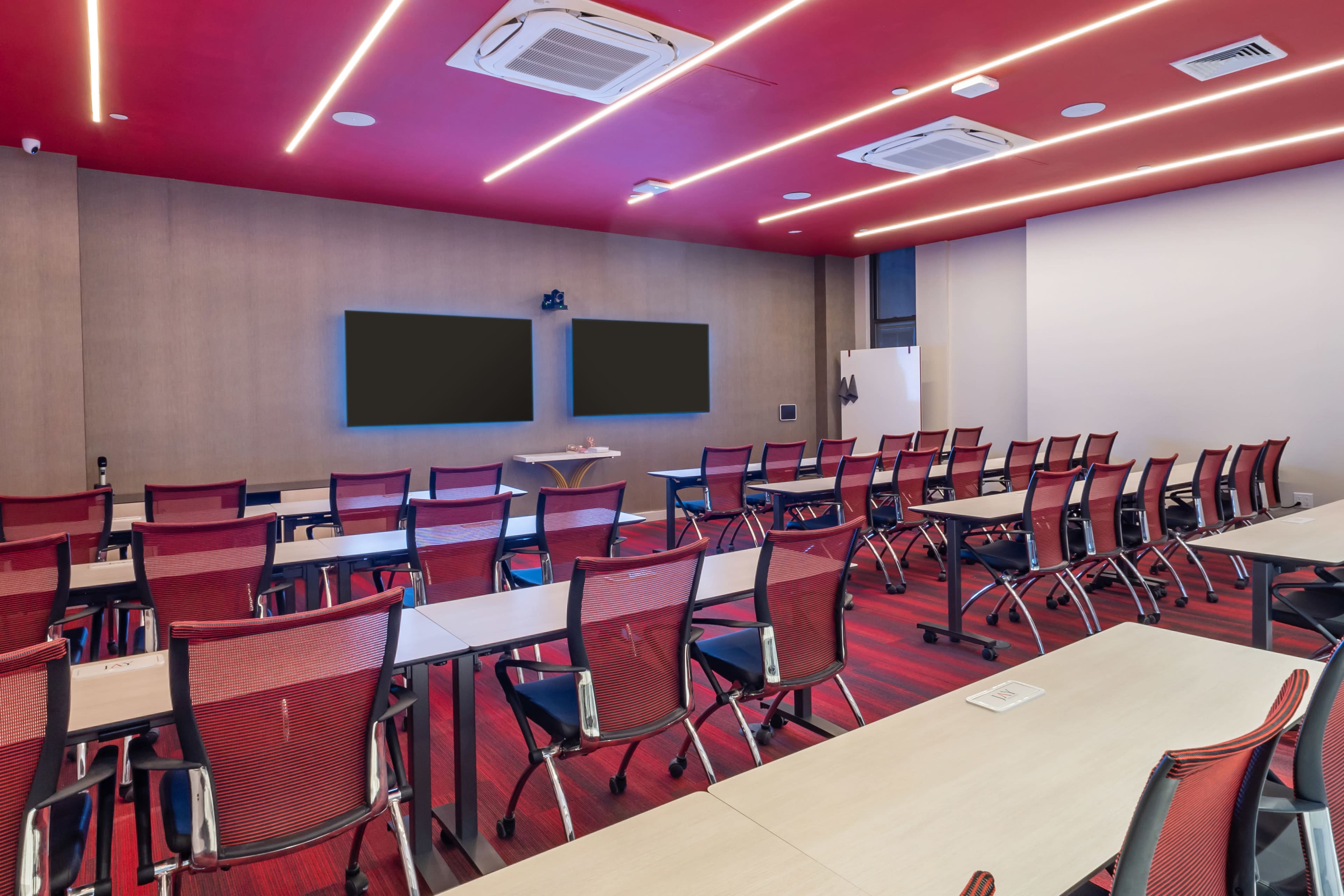 Warhol- Huge Meeting Room Space Column Free-Great Team Room Space - Windowed-All AV comes with the Venue-Kitchen Phone Booth and Lounge on Site Image in Midtown Manhattan, New York, NY