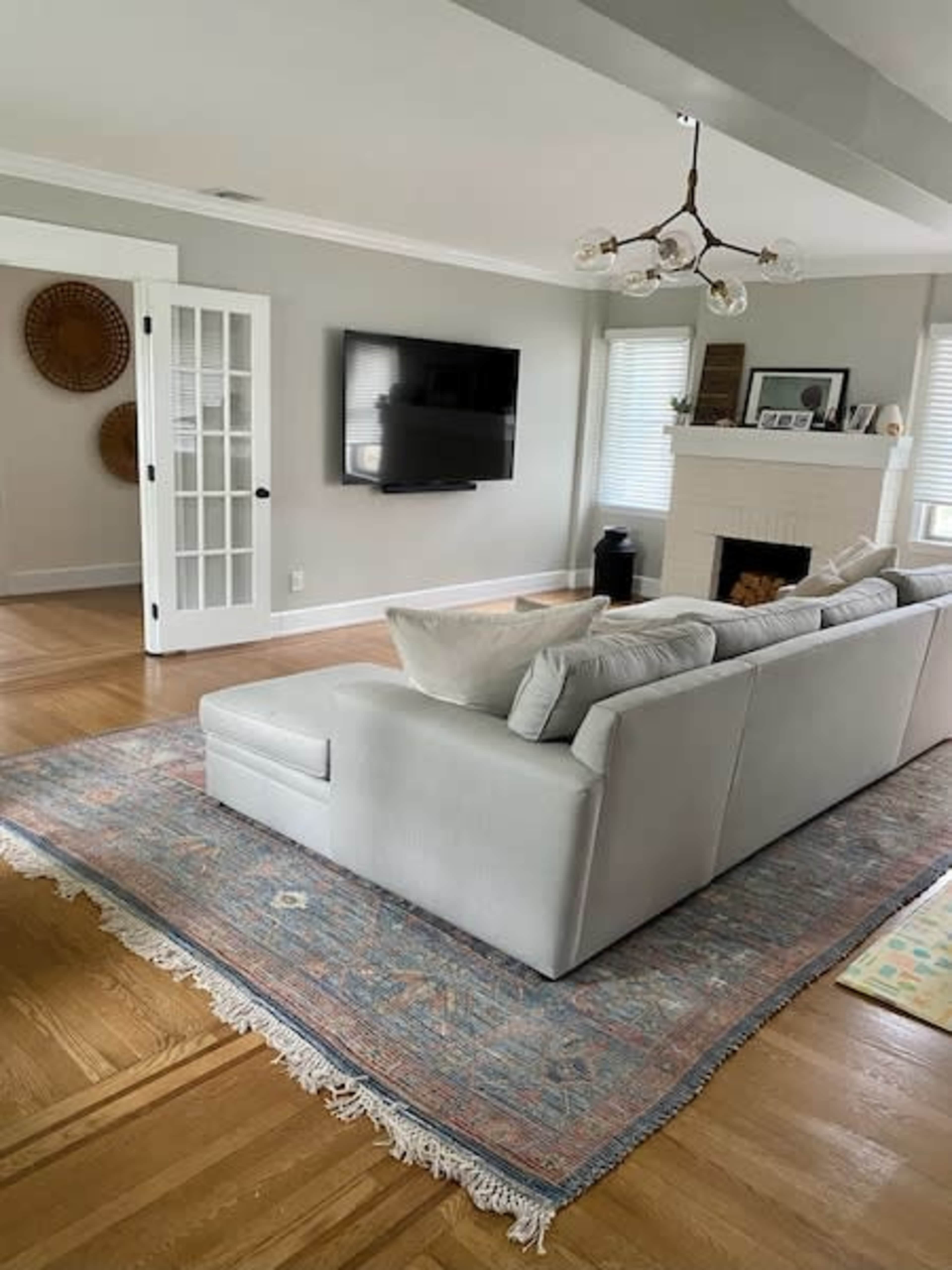 Spacious Center Hall Colonial :  Natural light, Driveway, Backyard Image in Englewood, Englewood, NJ