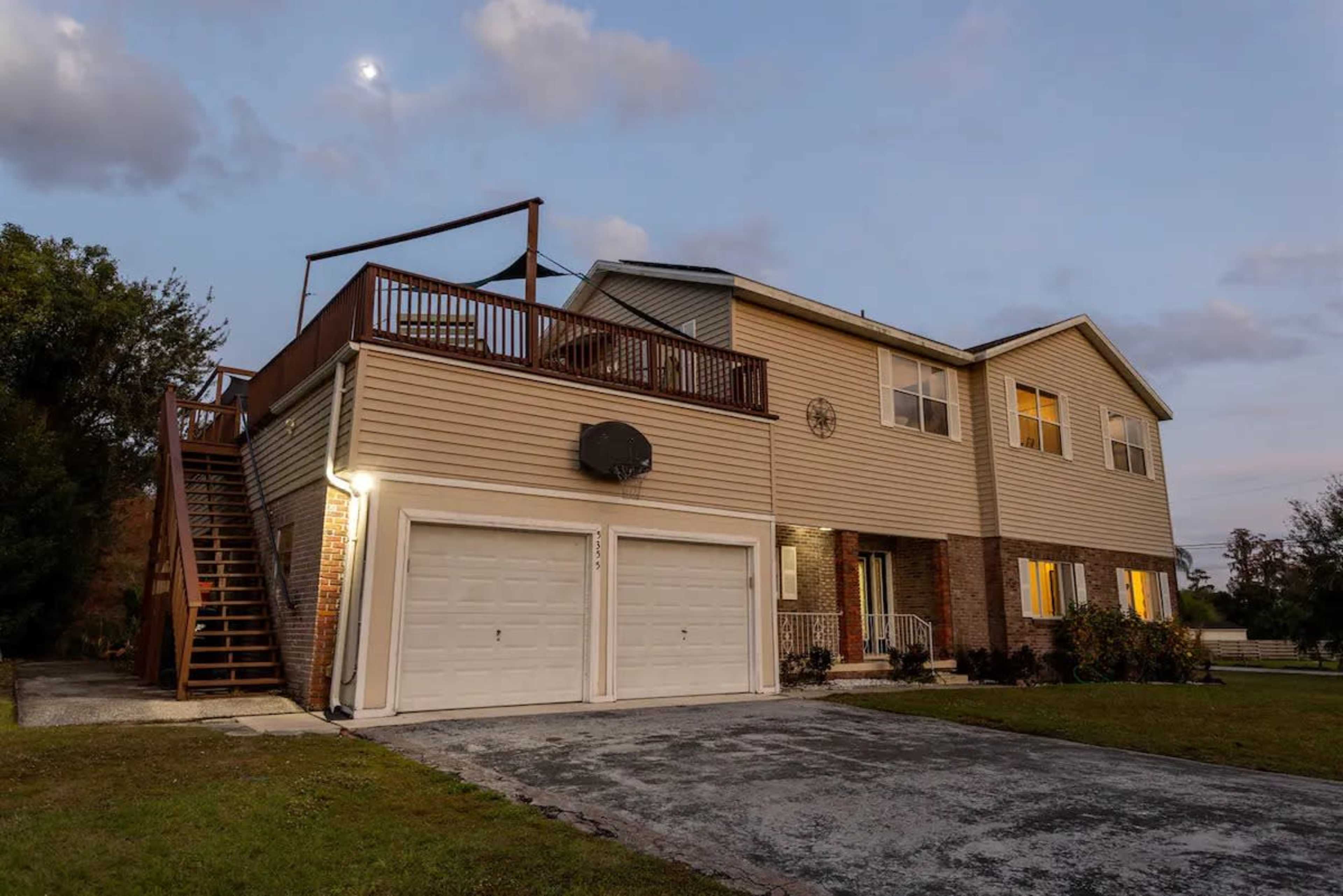 Lakefront Duplex: Boat, Jet Skis, Pool, Hot tub Image in Edgewood, Orlando, FL