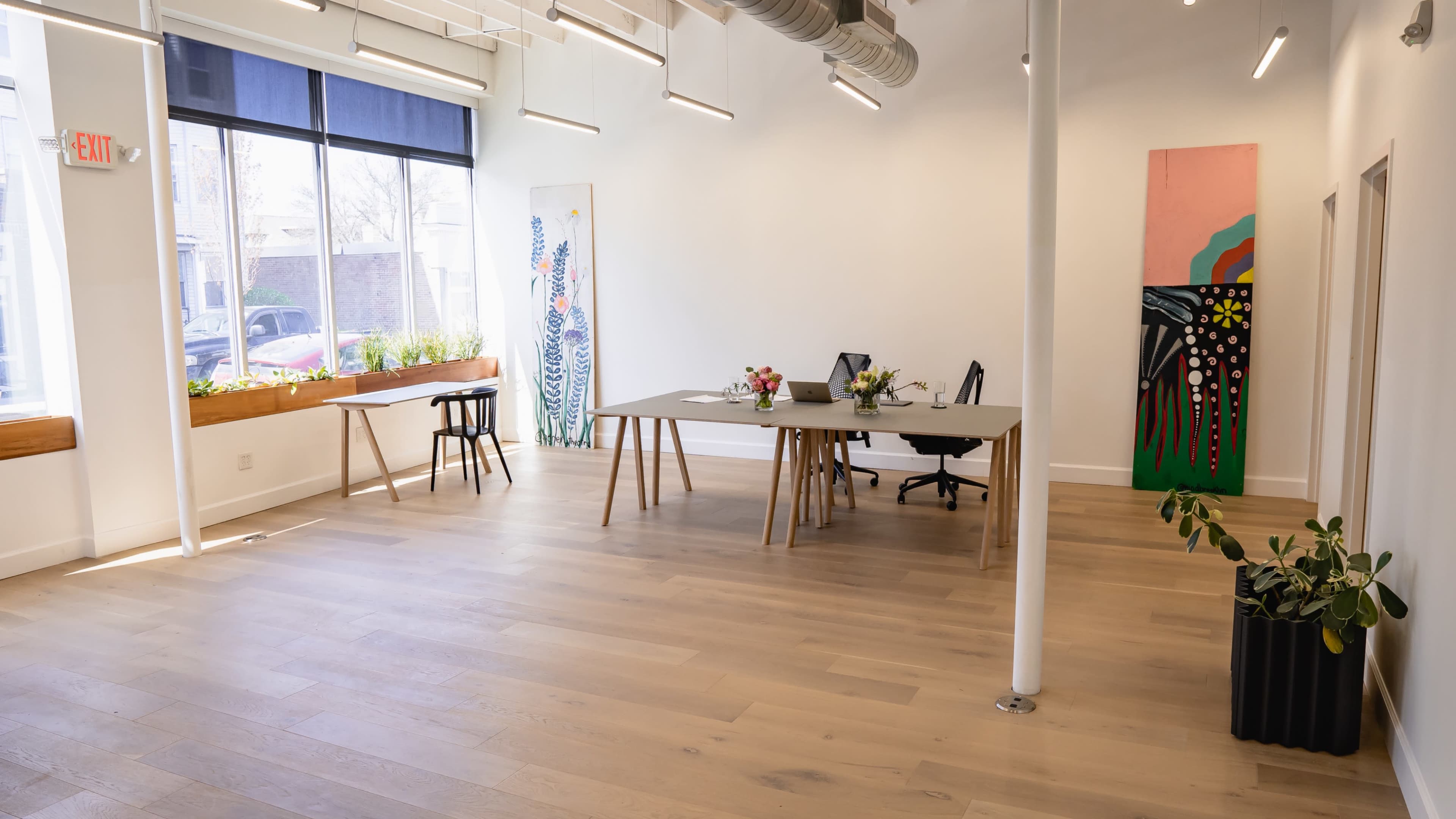 Built Cambridge Ma, coworking and meeting space. Image in Observatory Hill, cambridge, MA