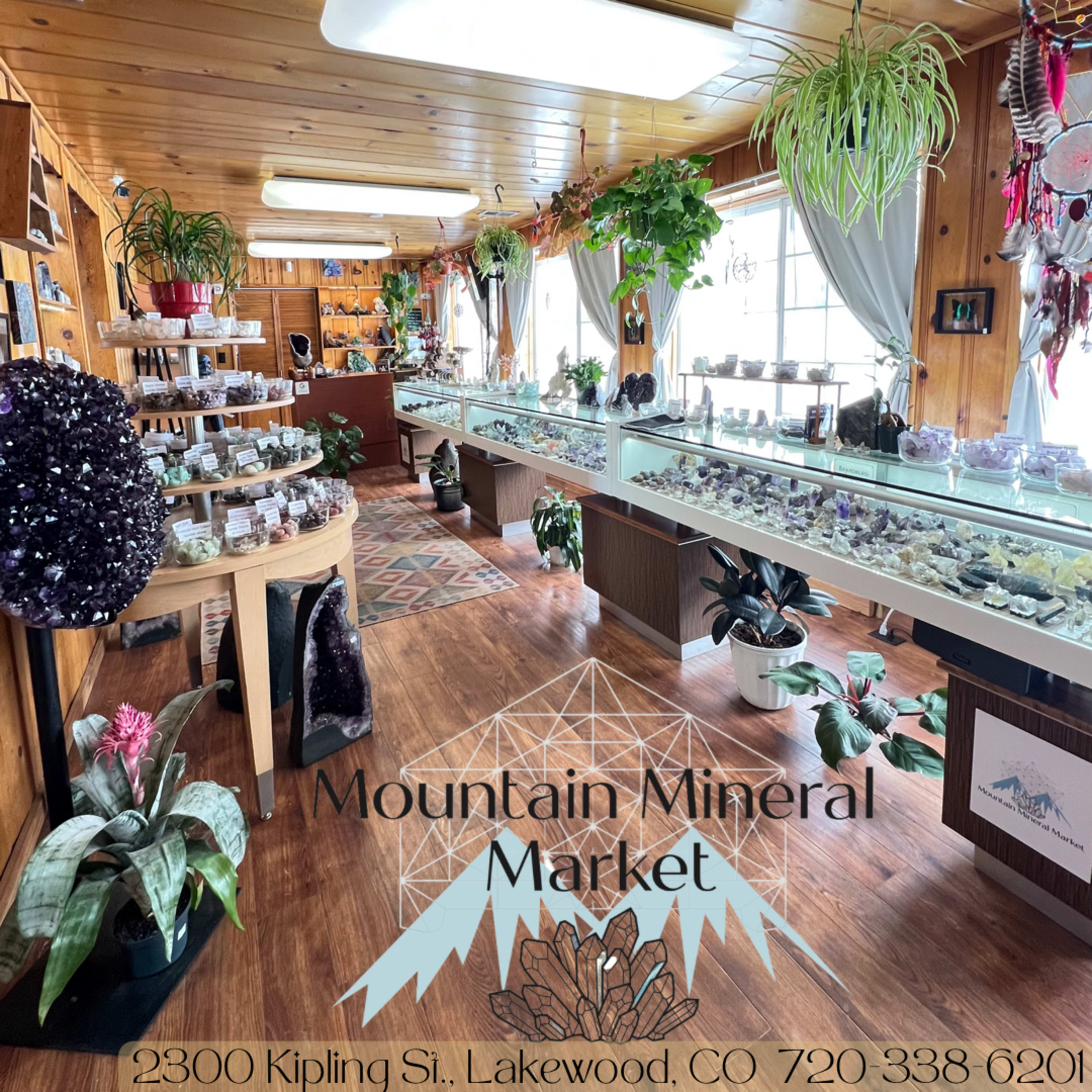 Crystal and plant filled event space Image in Morse Park, Lakewood, CO