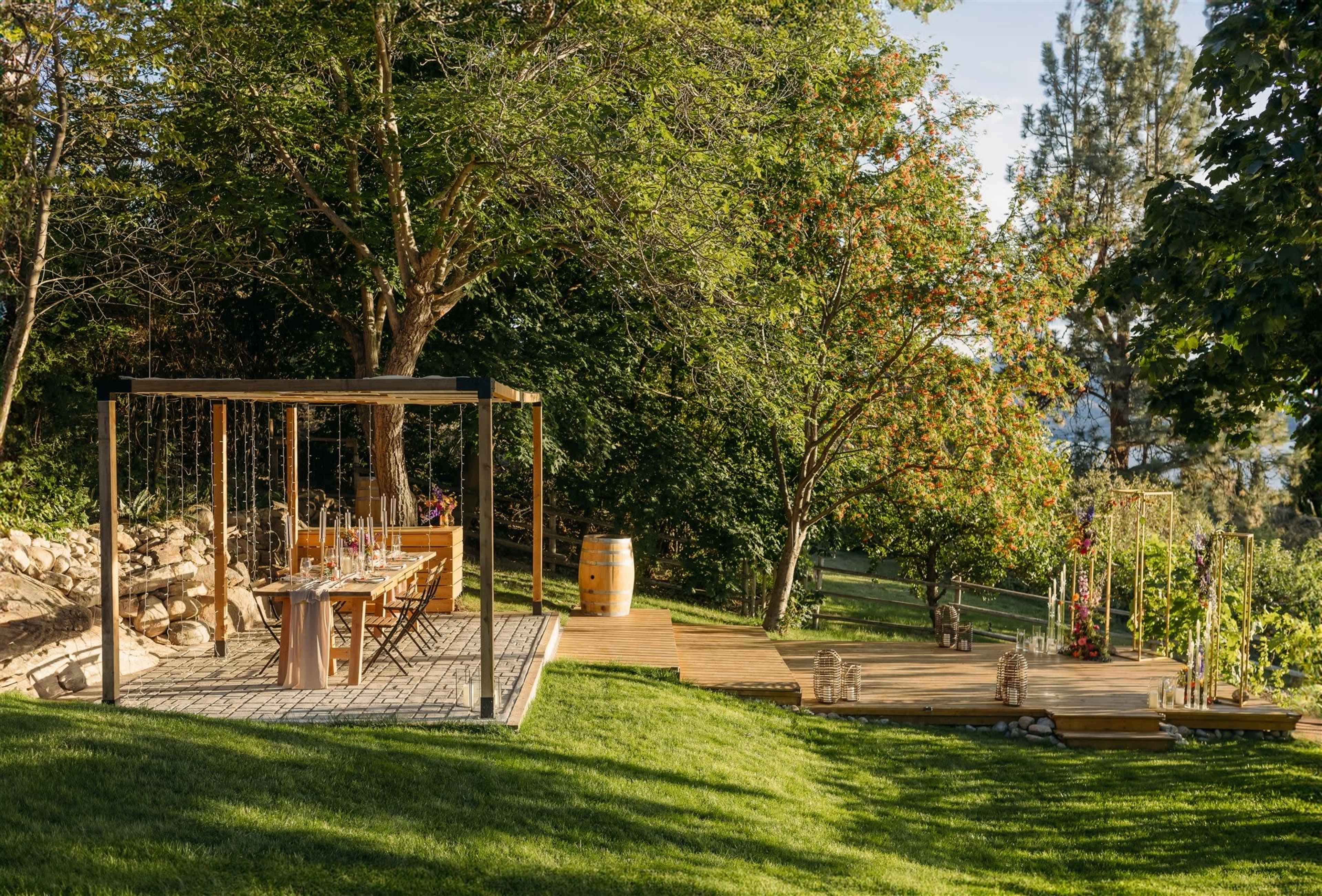 Cherry Orchard Farm & Wedding Venue with Okanagan Lake View Image in Penticton, Penticton, BC