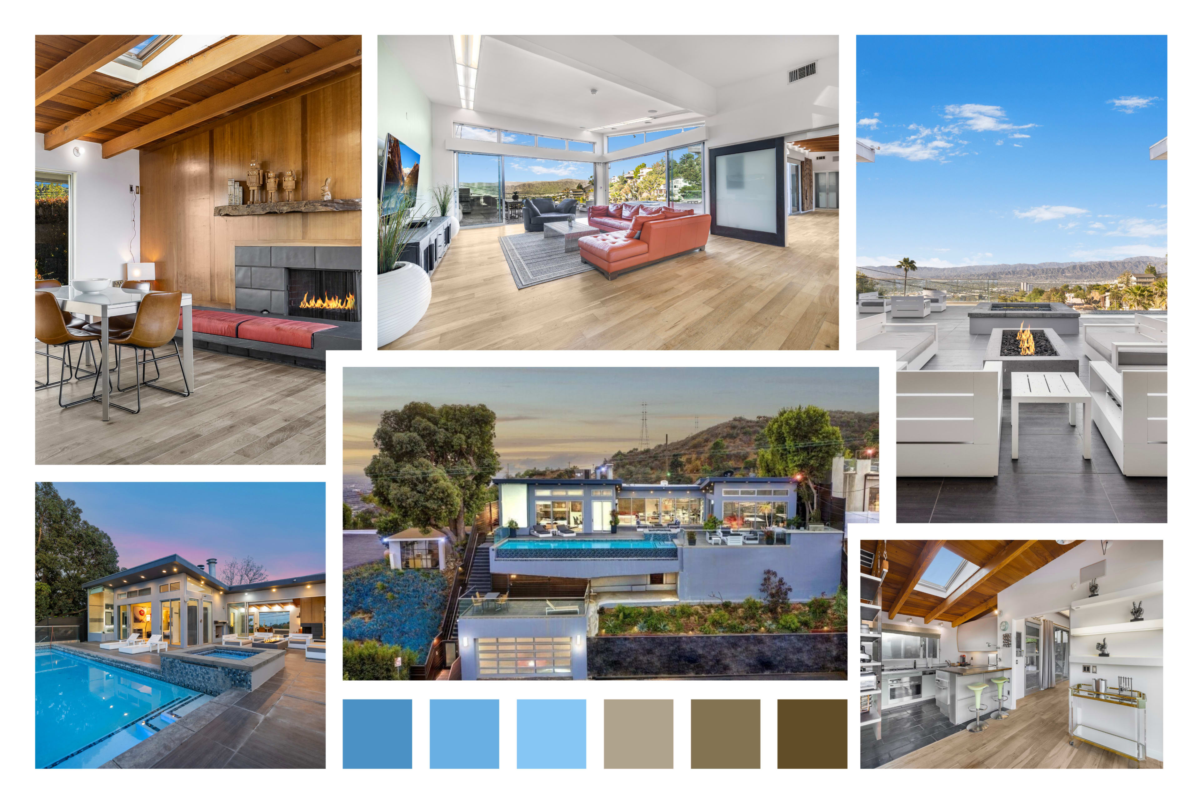 CANYON LIGHTHOUSE WITH DECKS, DRAMA & MID-MOD COOL Image in Central LA, Los Angeles, CA