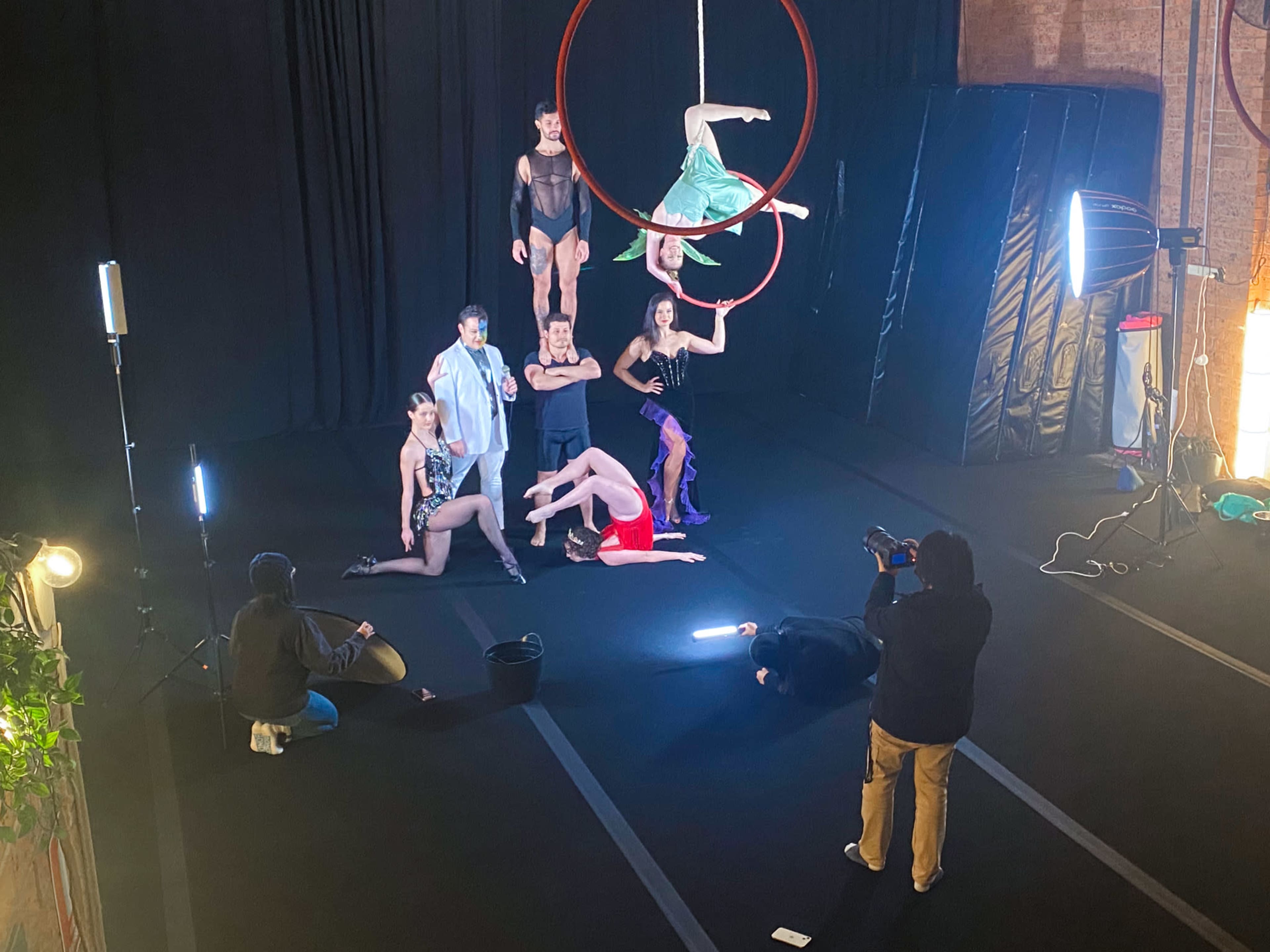 Large Open Plan Circus Aerials Studio Image in Botany, Botany, NSW