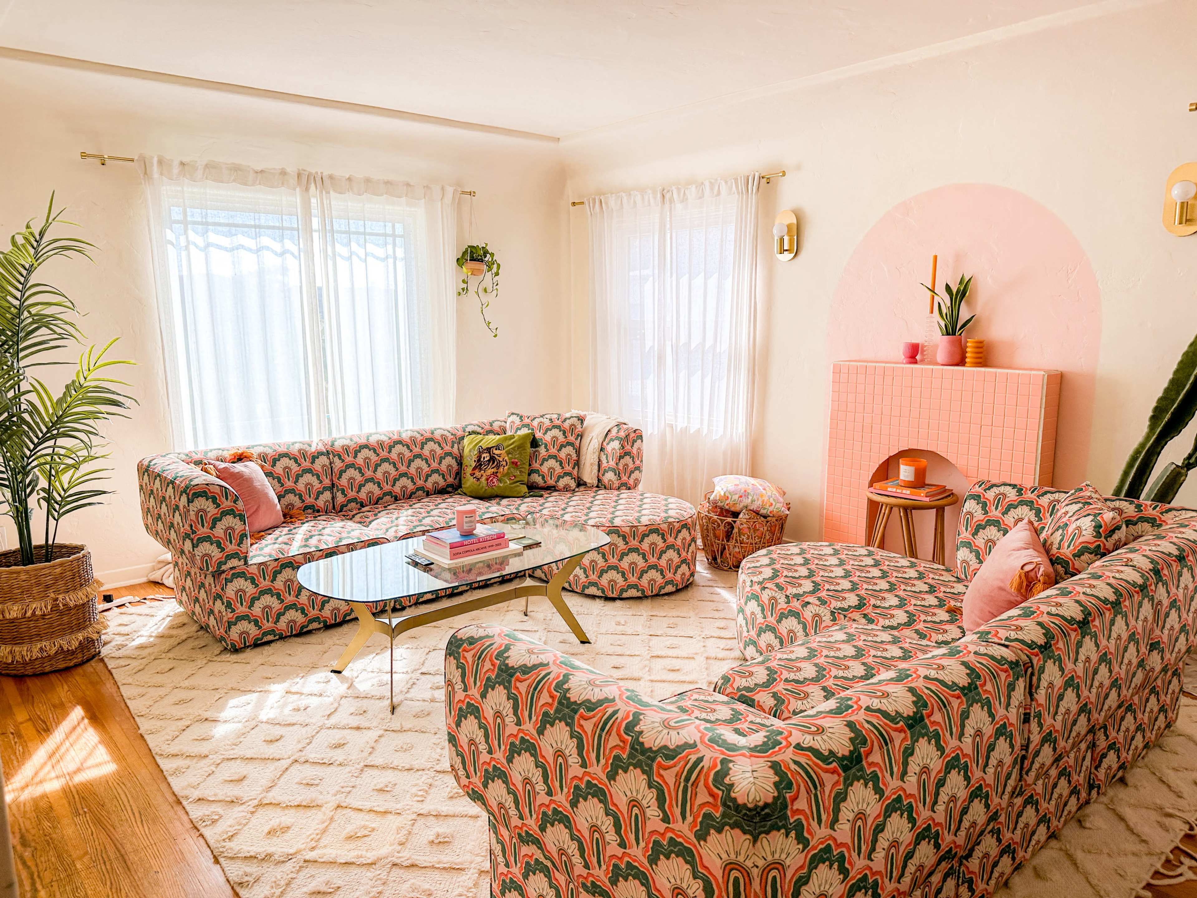 Colorful and Creative Designer's Home with Pink Piano, Glendale