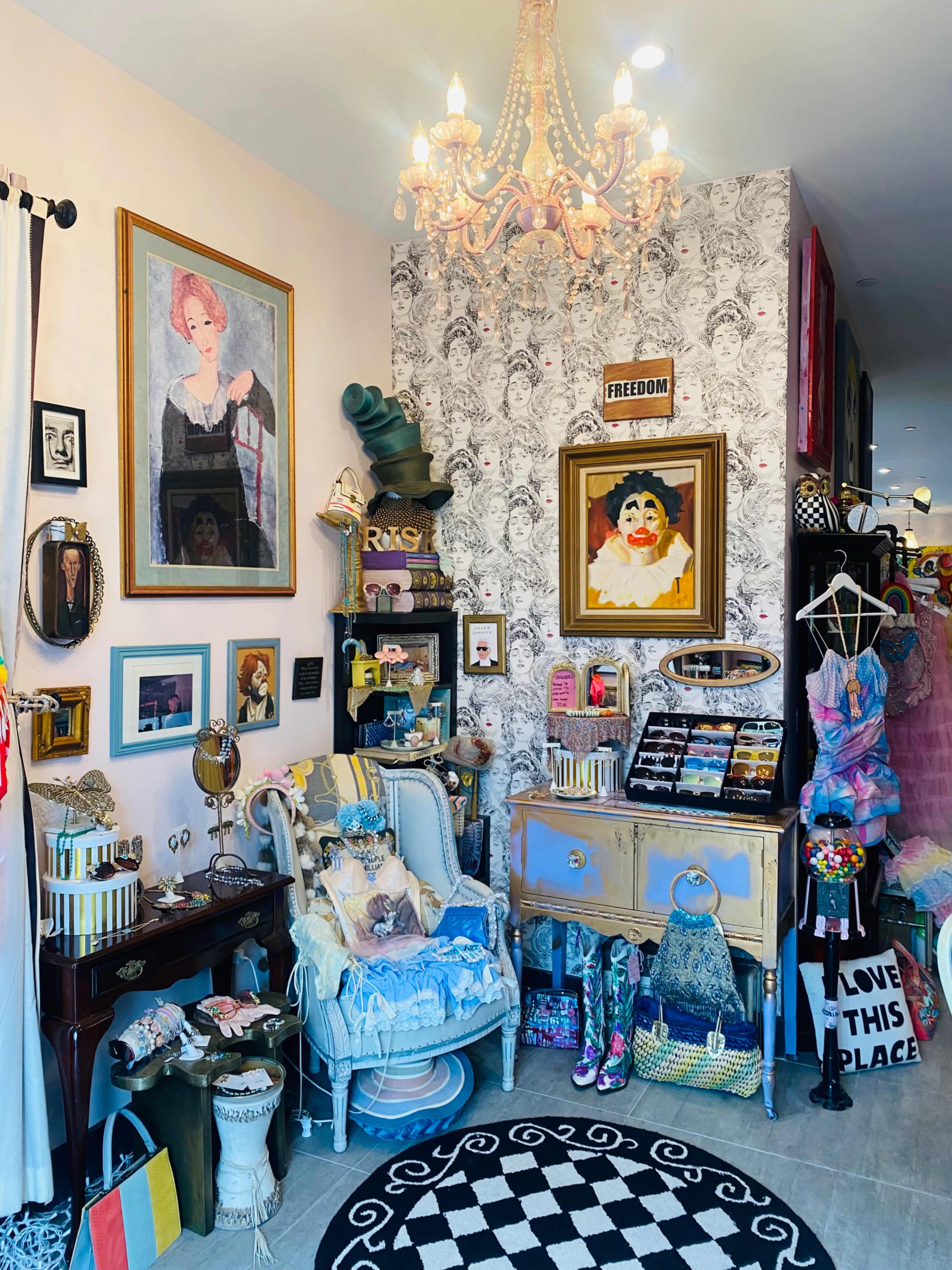 Plush Victorian Gallery Boutique located within Urban setting Image in Bushwick, Brooklyn, NY