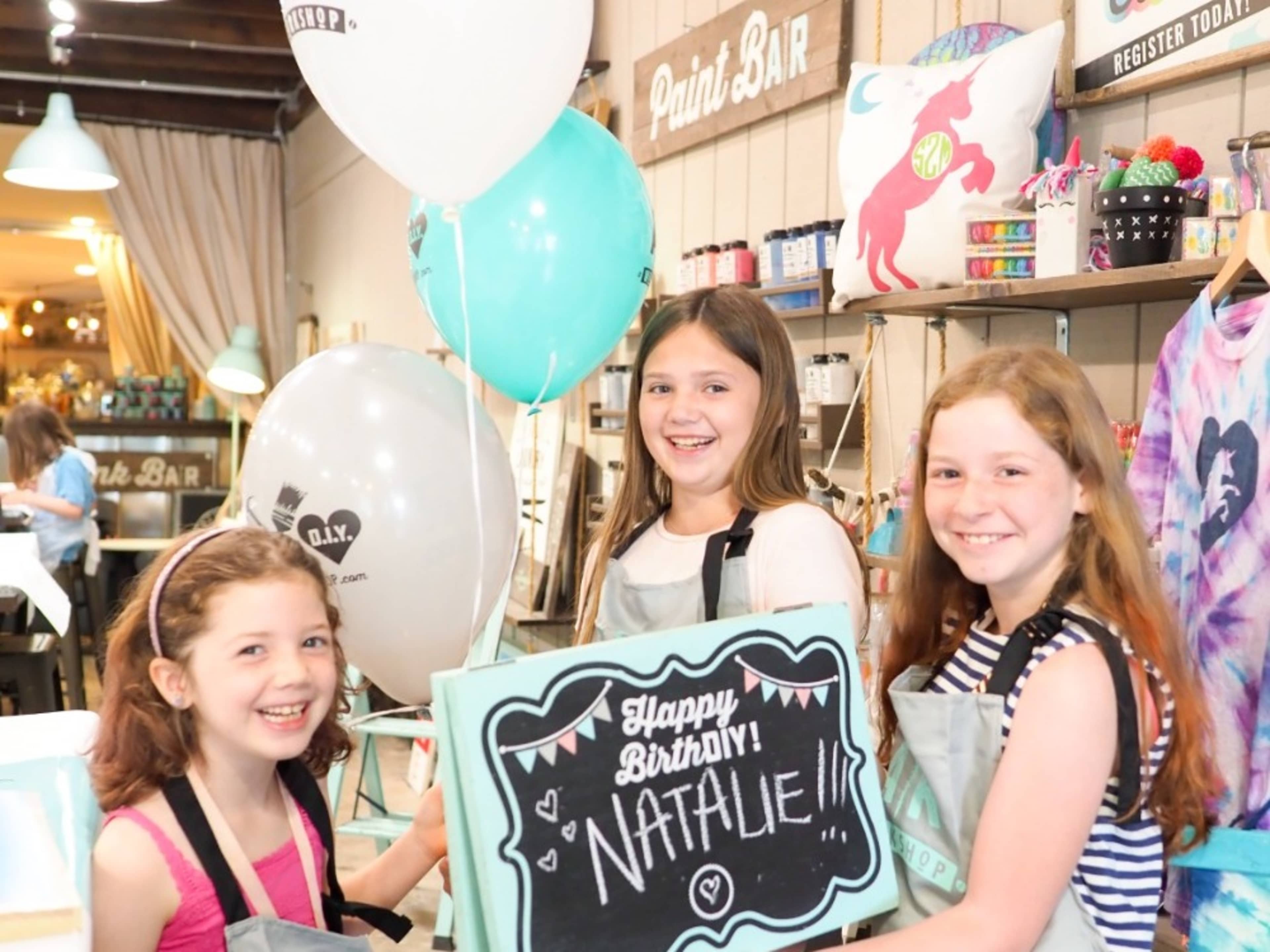 Kids' Crafty Birthday Party Experience