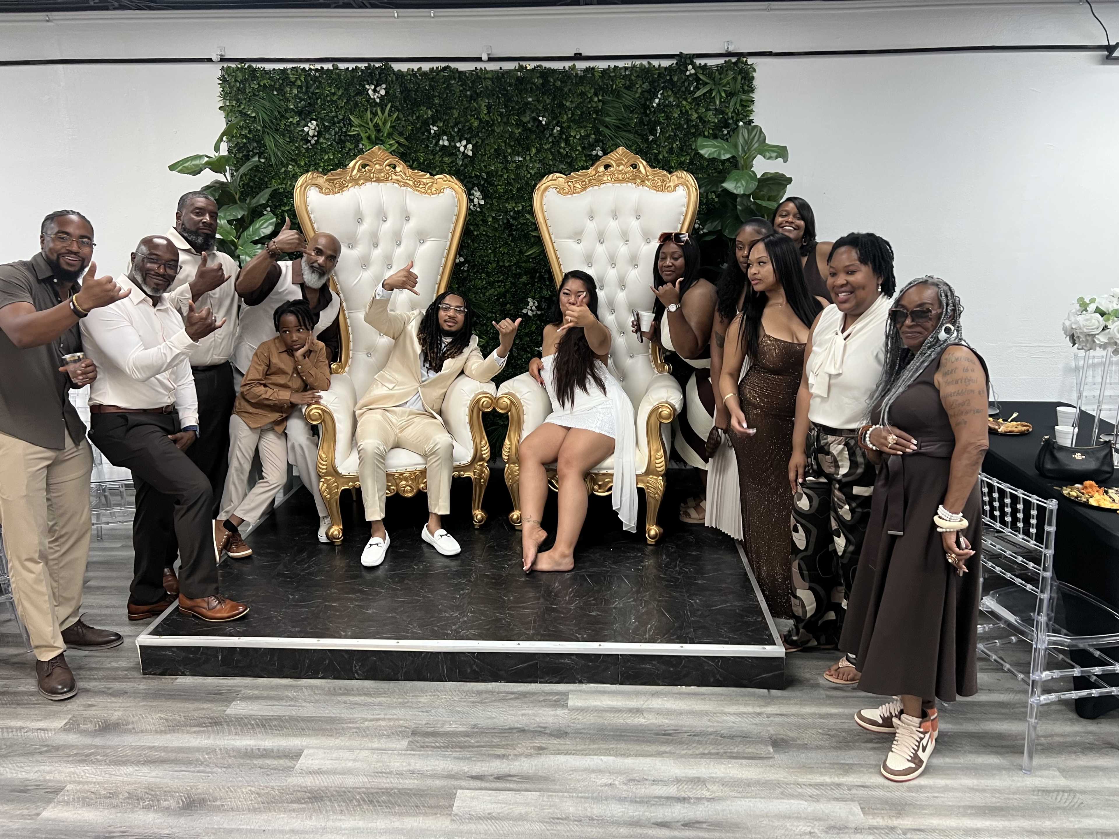 Wedding reception