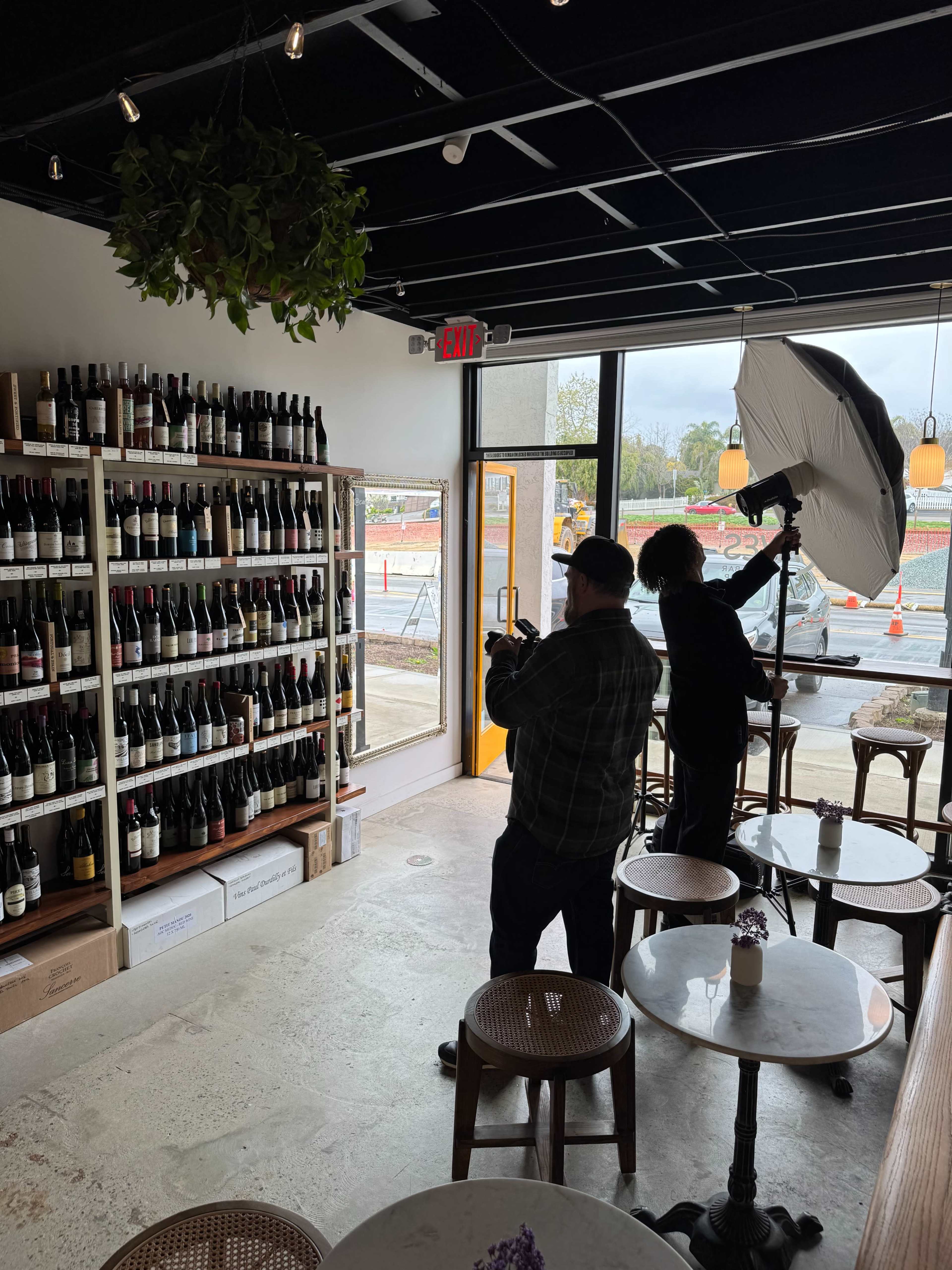 Chic European style wine bar and shop Image in Leucadia, Encinitas, CA