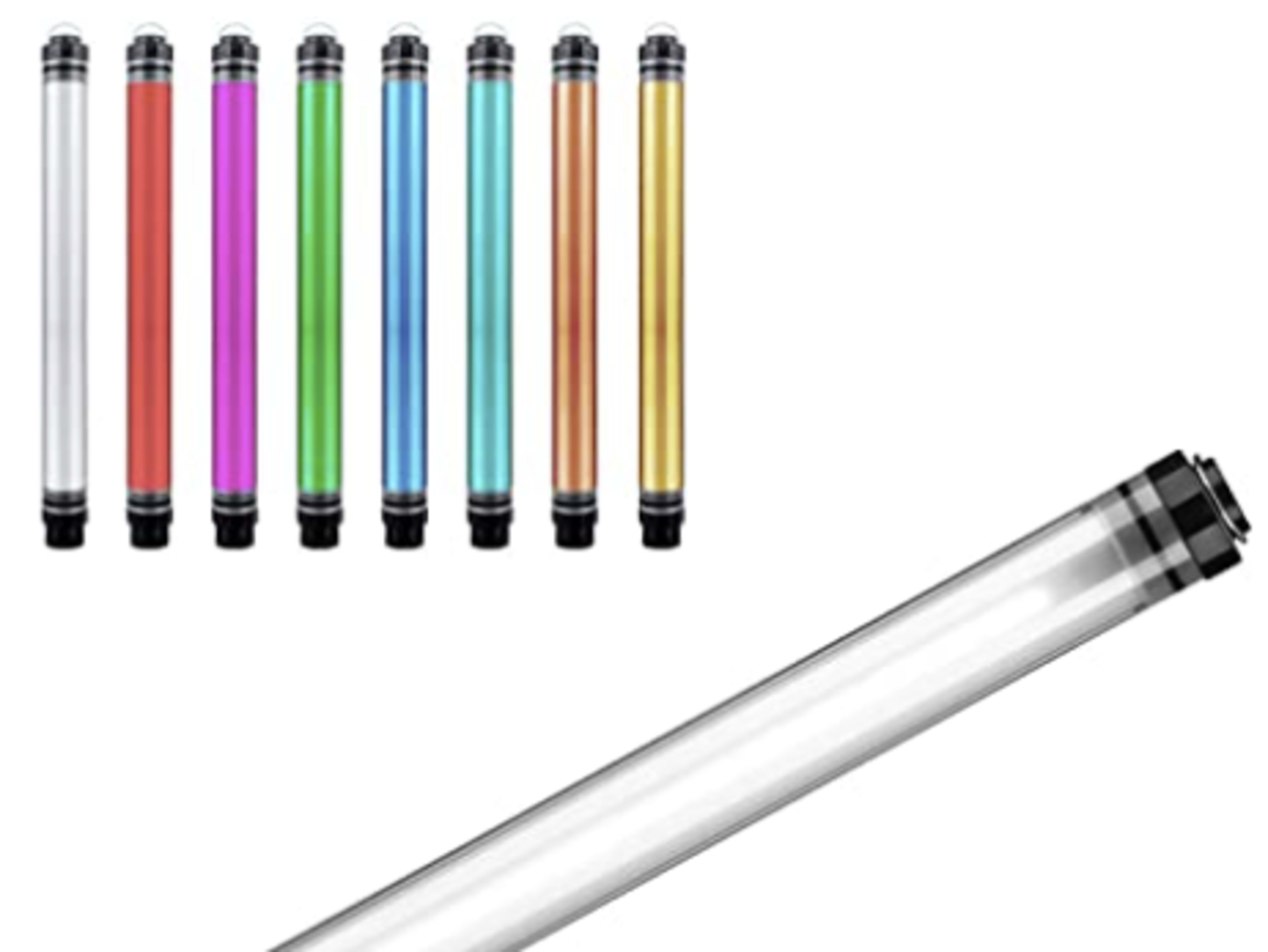 2x 1.5ft RGB LED tubes. (LUXCEO)