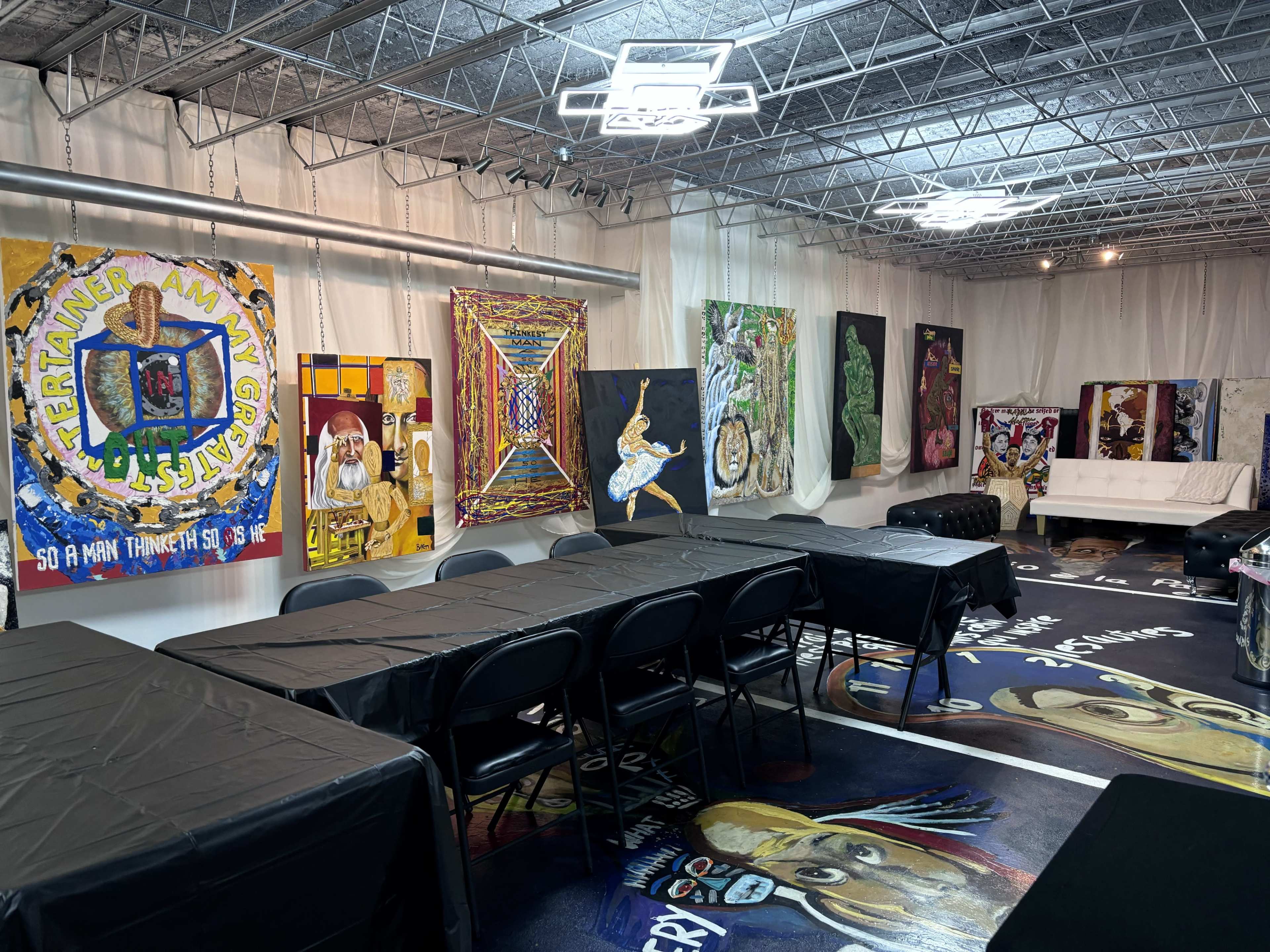 Artistic Small Venue with a Built in Art Gallery Vibe Image in Berkeley Park, Atlanta, GA