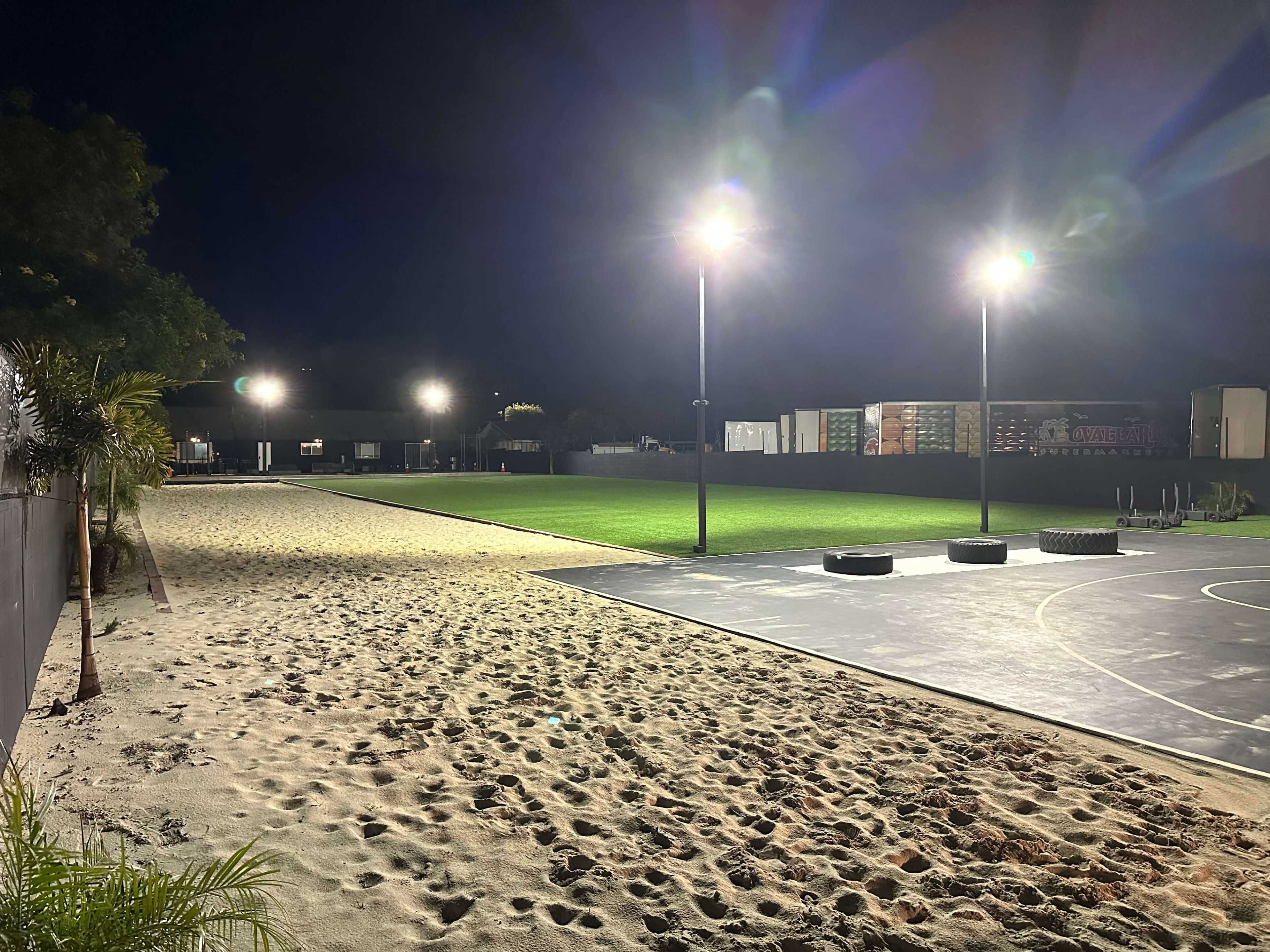 Belle Vue - An outdoor space for cherished gatherings and great for fitness activities. Image in Sylmar, Rancho Cascades, CA