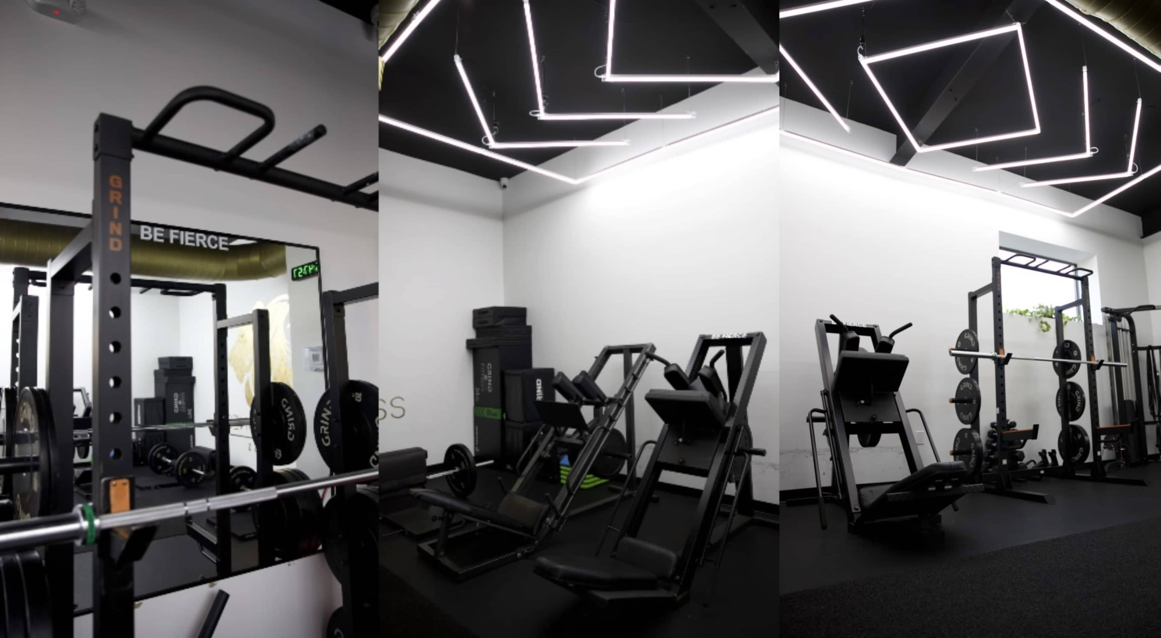 Urban Industrial Gym Studio with Spacious Layout and Sleek Aesthetic Image in Linden, Linden, NJ