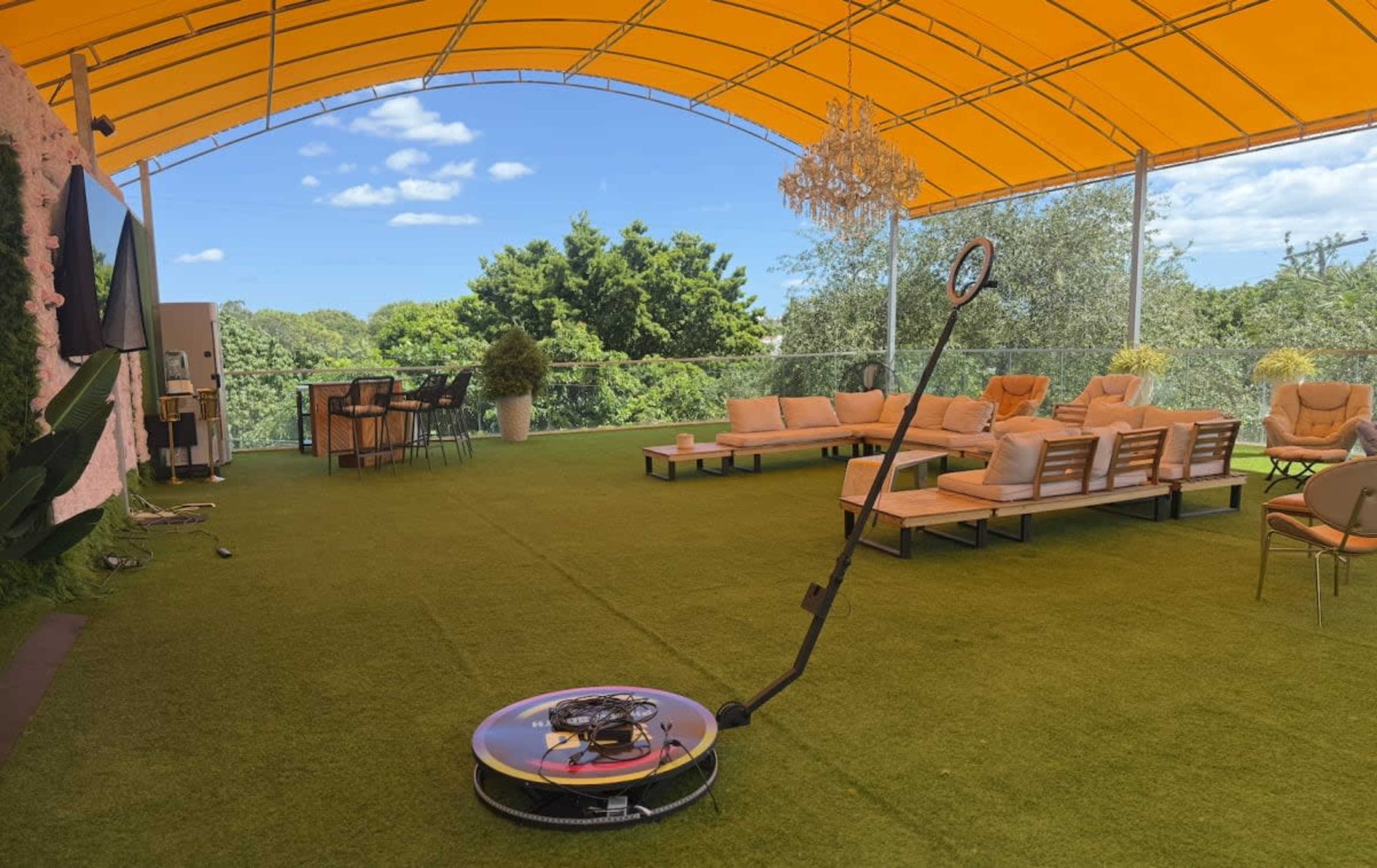 Covered Rooftop Terrace Oasis in the Heart of Miami Image in Coral Way, Miami, FL