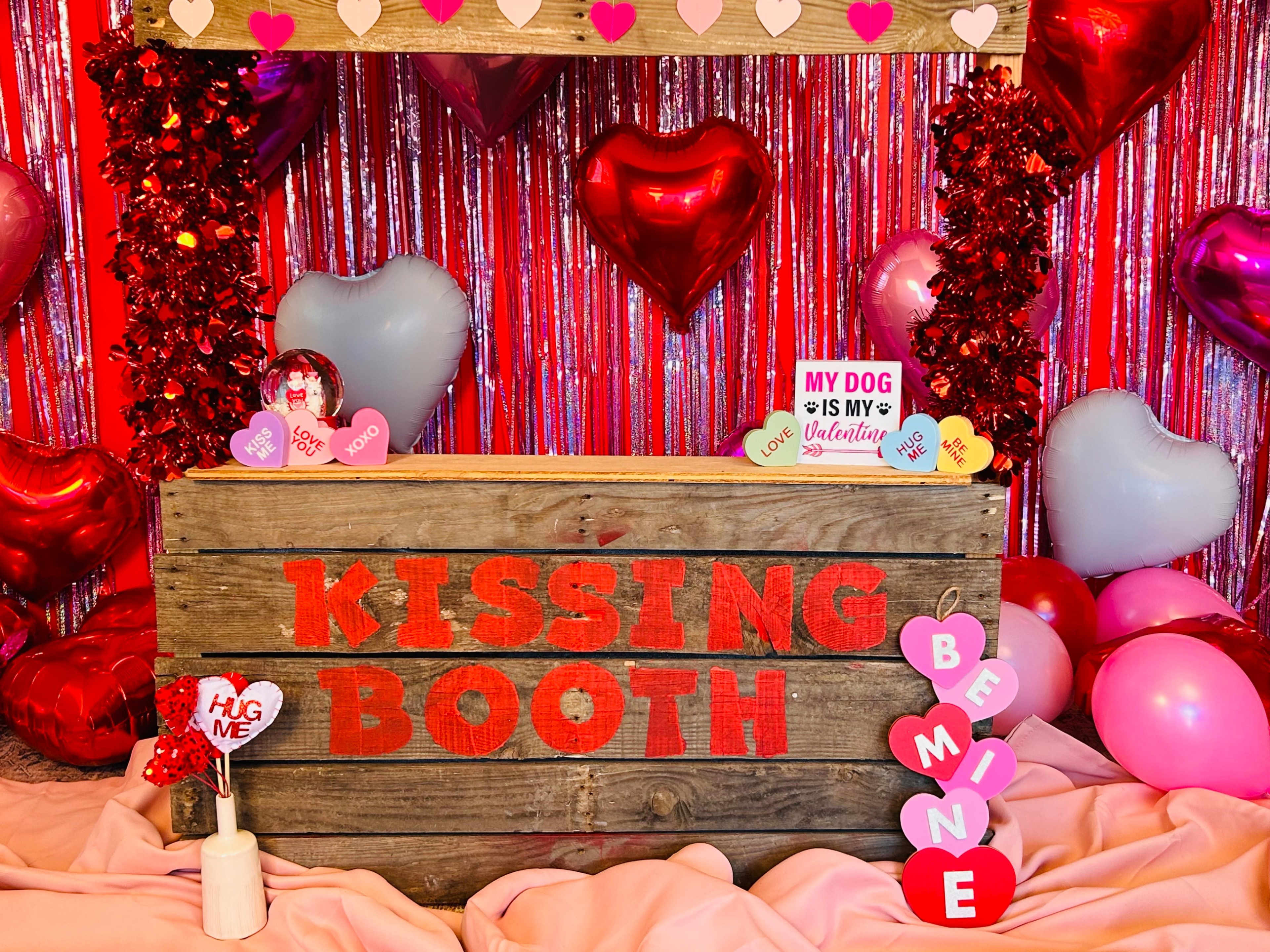 Valentine's Backdrops + Dog Kissing Booth! Image in Valencia, Valencia, CA