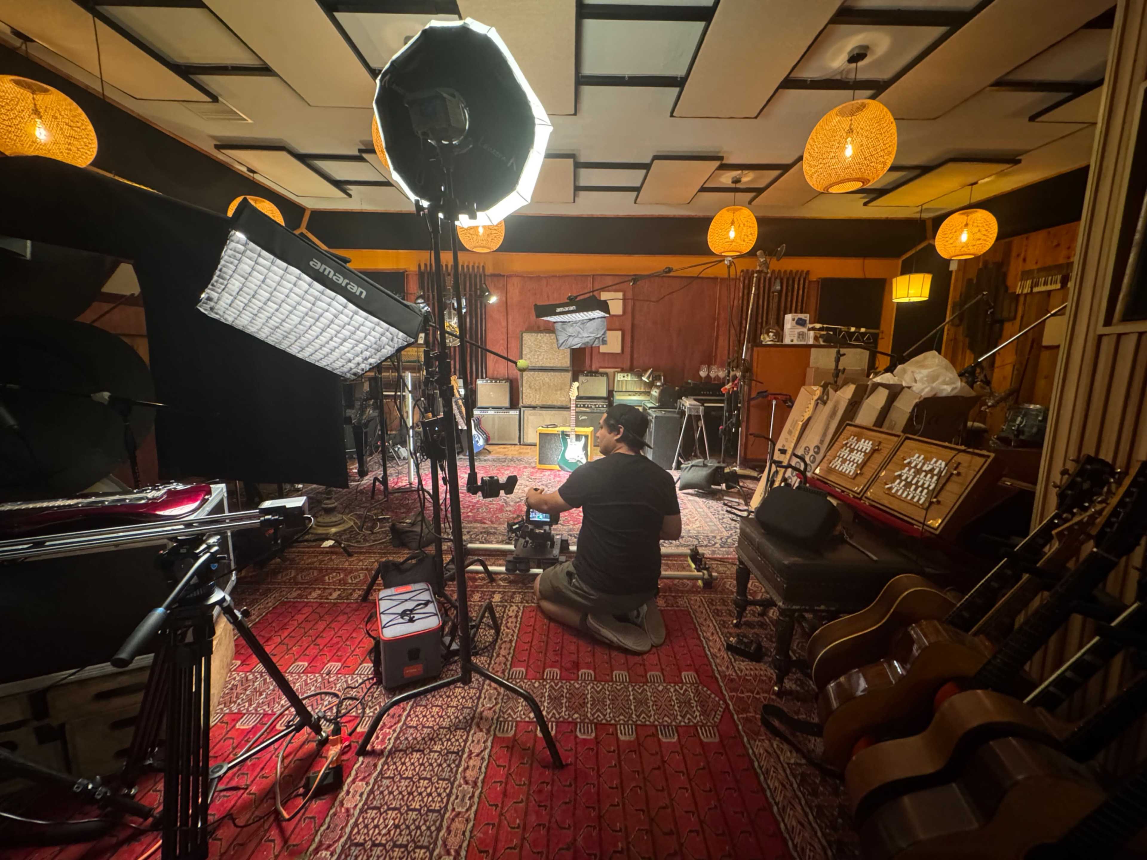 Vintage Music Recording Studio Image in Riverside Rancho, GLENDALE, CA