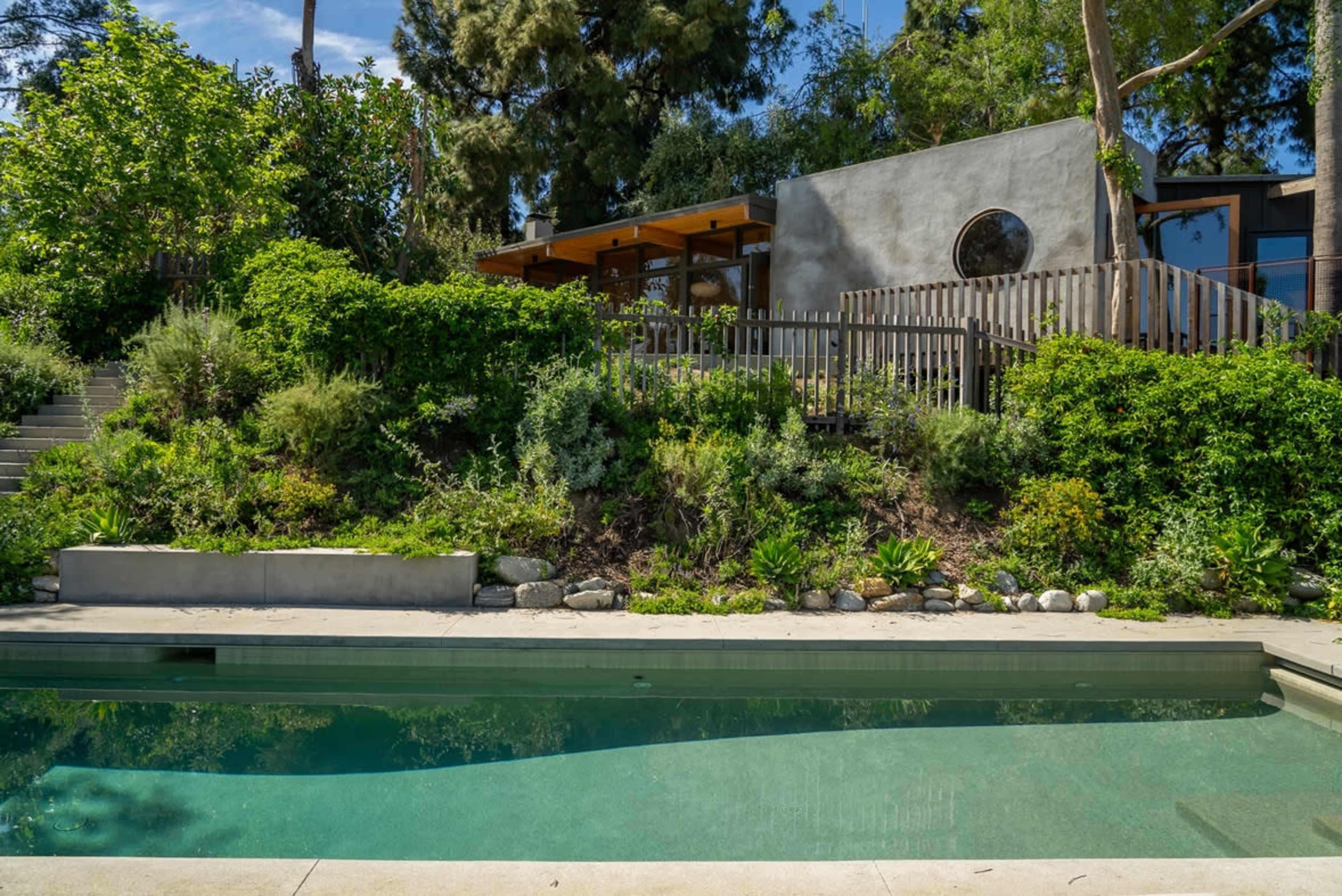 Mt. Washington Architectural home with Lush Garden and Pool Image in Northeast Los Angeles, Los Angeles, CA