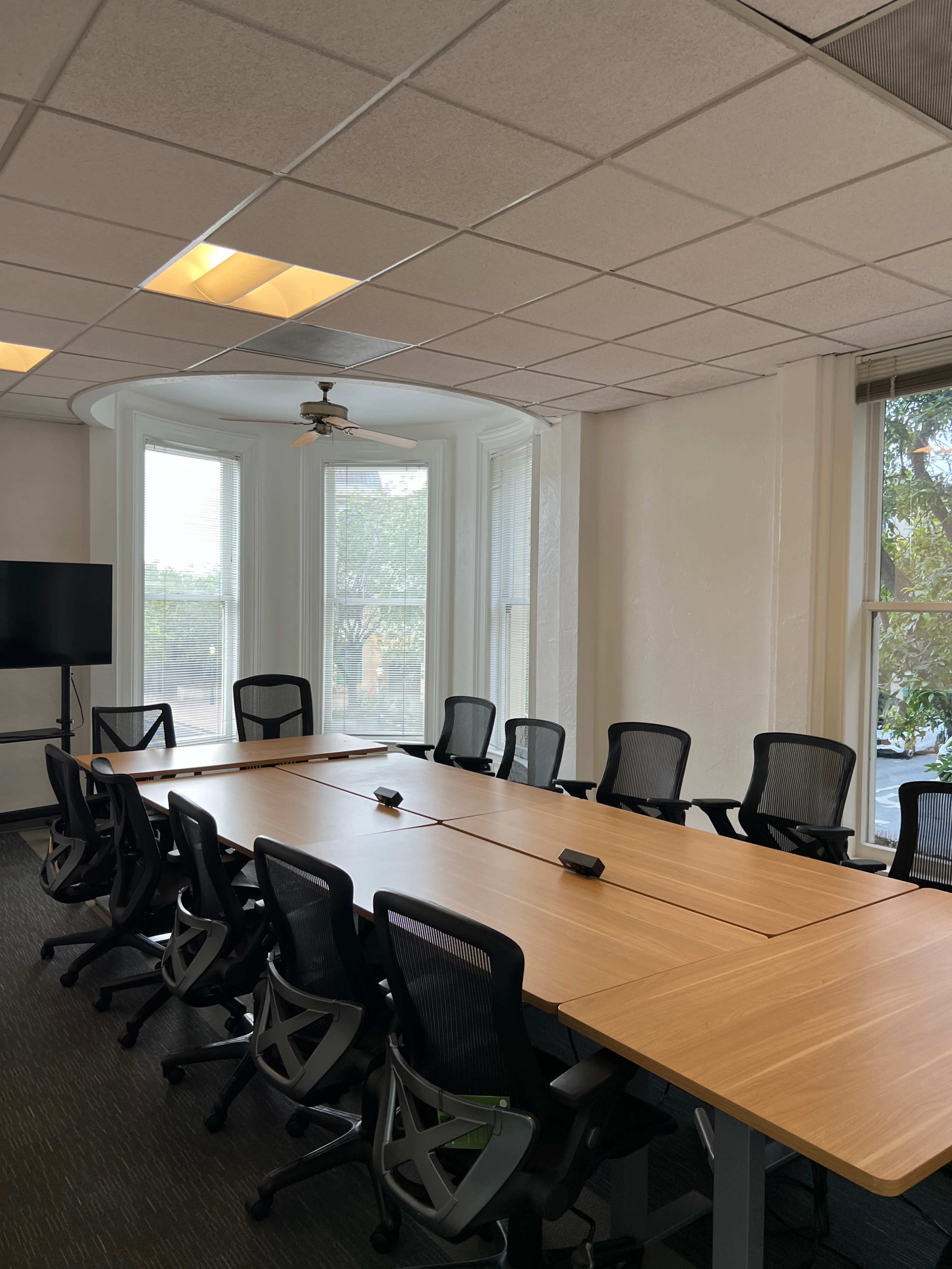 Downtown, on "Restaurant Row", iconic suite in historic building overlooking Broadway's Pedestrian Way. Image in Centennial, Redwood City, CA