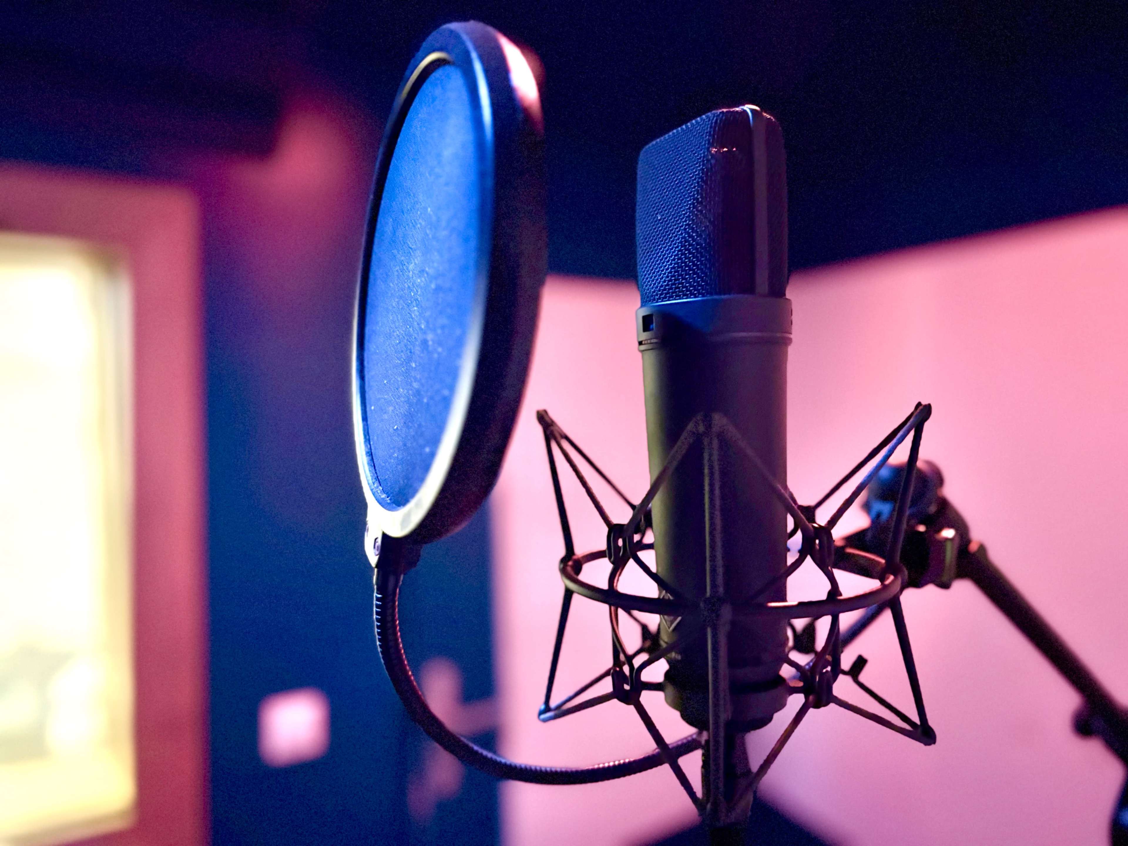 Studio d’enregistrement, ( sans ingénieur ) dans une zone industrielle, spacieuse. Image in , Domont