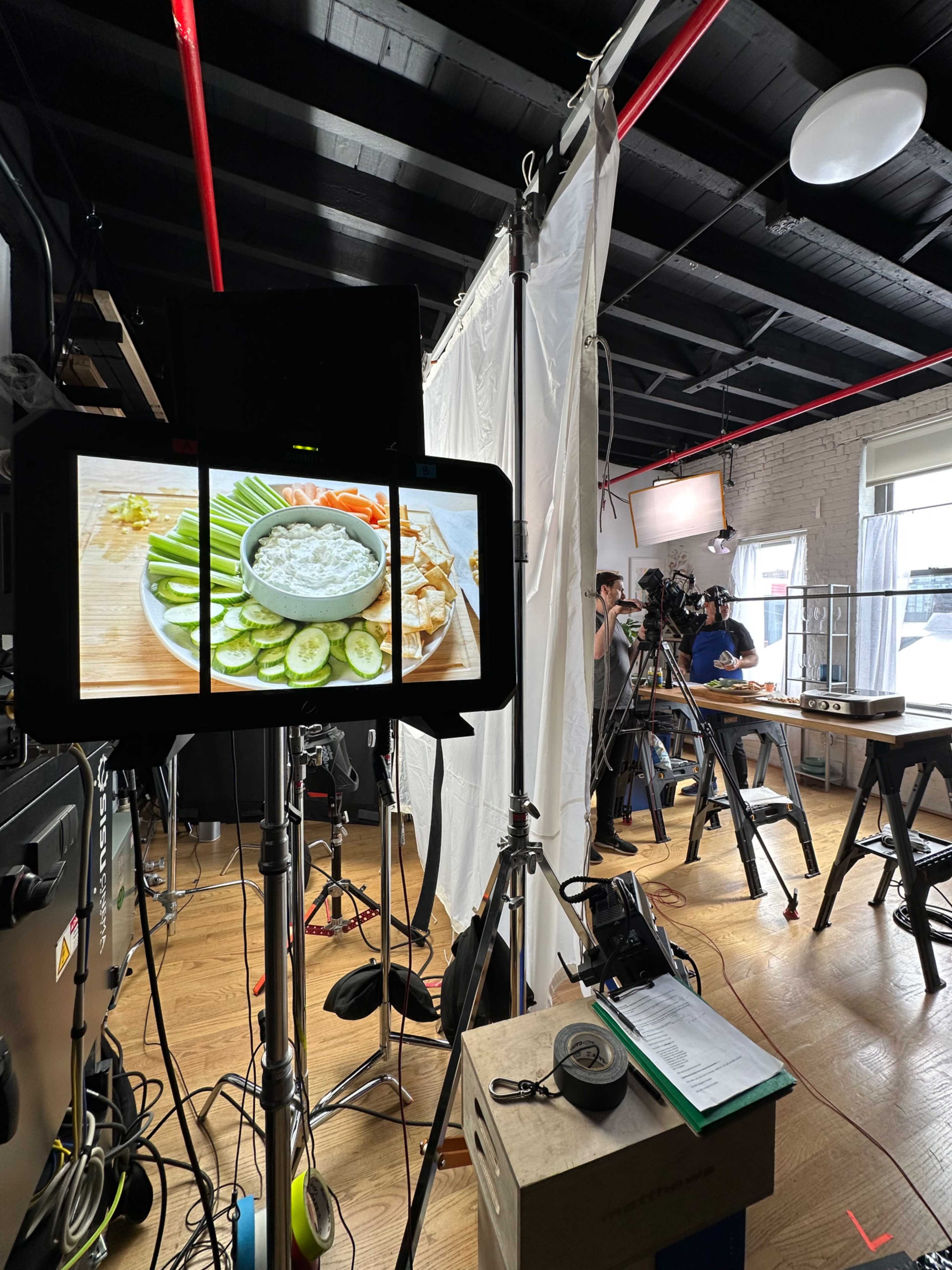 Versatile Production Studio for video, photo, podcast production, plus offices and edit suites. Image in Gowanus, Brooklyn, NY